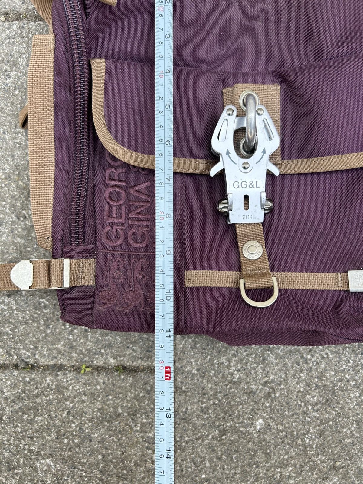 George Gina & Lucy George Gina Lucy purple Mr. Postman crossbody Bag GGL Size ONE SIZE - 18 Thumbnail