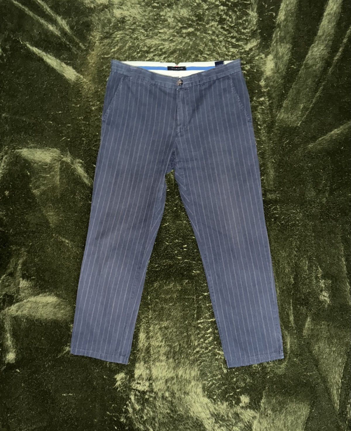 Tommy Hilfiger [33] tommy hilfiger USA stripe washed cotton trouser chino Size US 33 - 1 Thumbnail