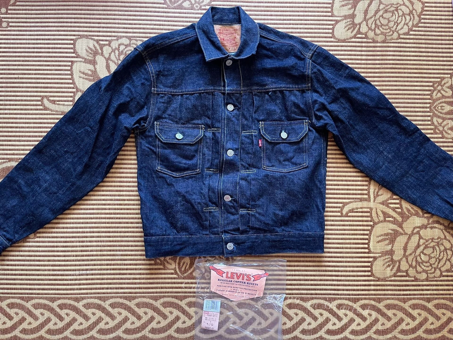 Levi's Vintage Clothing Levi's LVC 70507 Denim Jacket Size US M / EU 48-50 / 2 - 1 Thumbnail