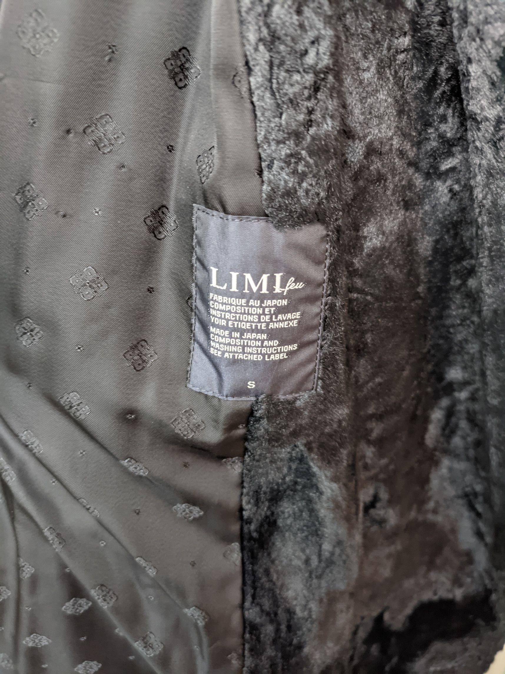 Limi Feu Rayon Faux-Fur Coat Size M / US 6-8 / IT 42-44 - 4 Thumbnail