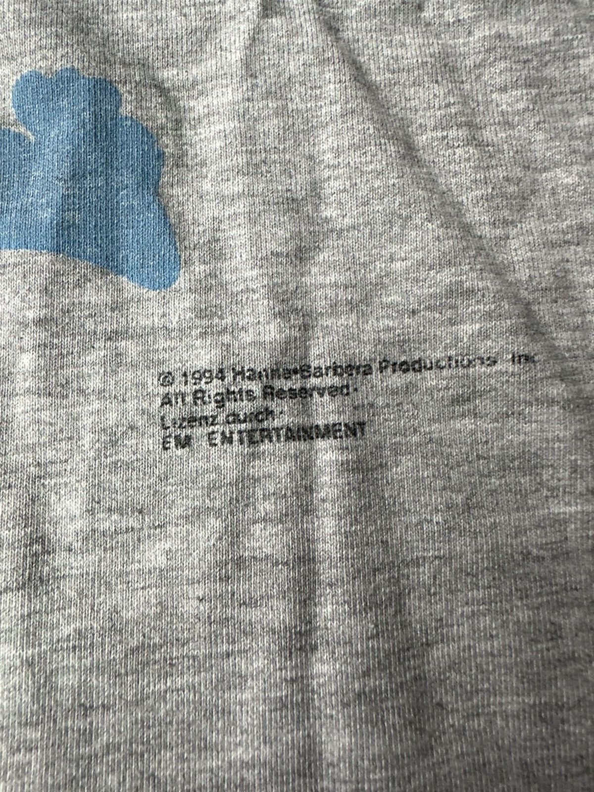 Vintage The Flintstones 1994 T-shirt • Hanna-Barbera • Vintage Gray Size US M / EU 48-50 / 2 - 6 Thumbnail
