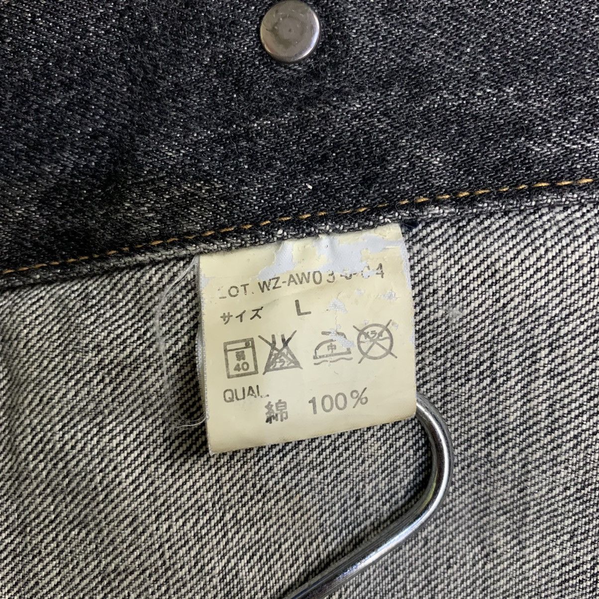 20471120 2000s Whiz Limited - Paneled Denim Jacket Size US L / EU 52-54 / 3 - 11 Thumbnail