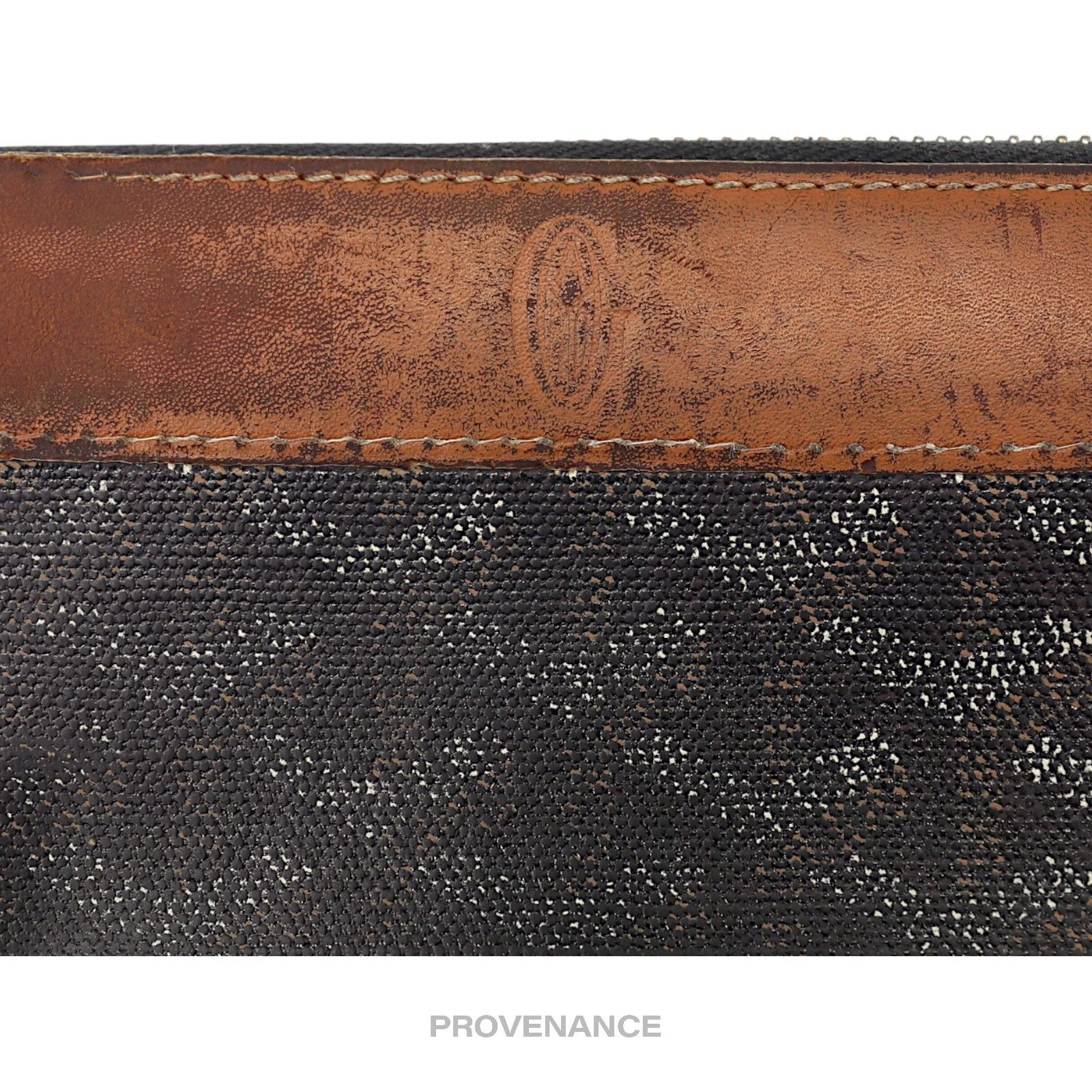 Goyard 🔴 Goyard Matignon Long Zipped Wallet - Black/Tan Size ONE SIZE - 10 Thumbnail