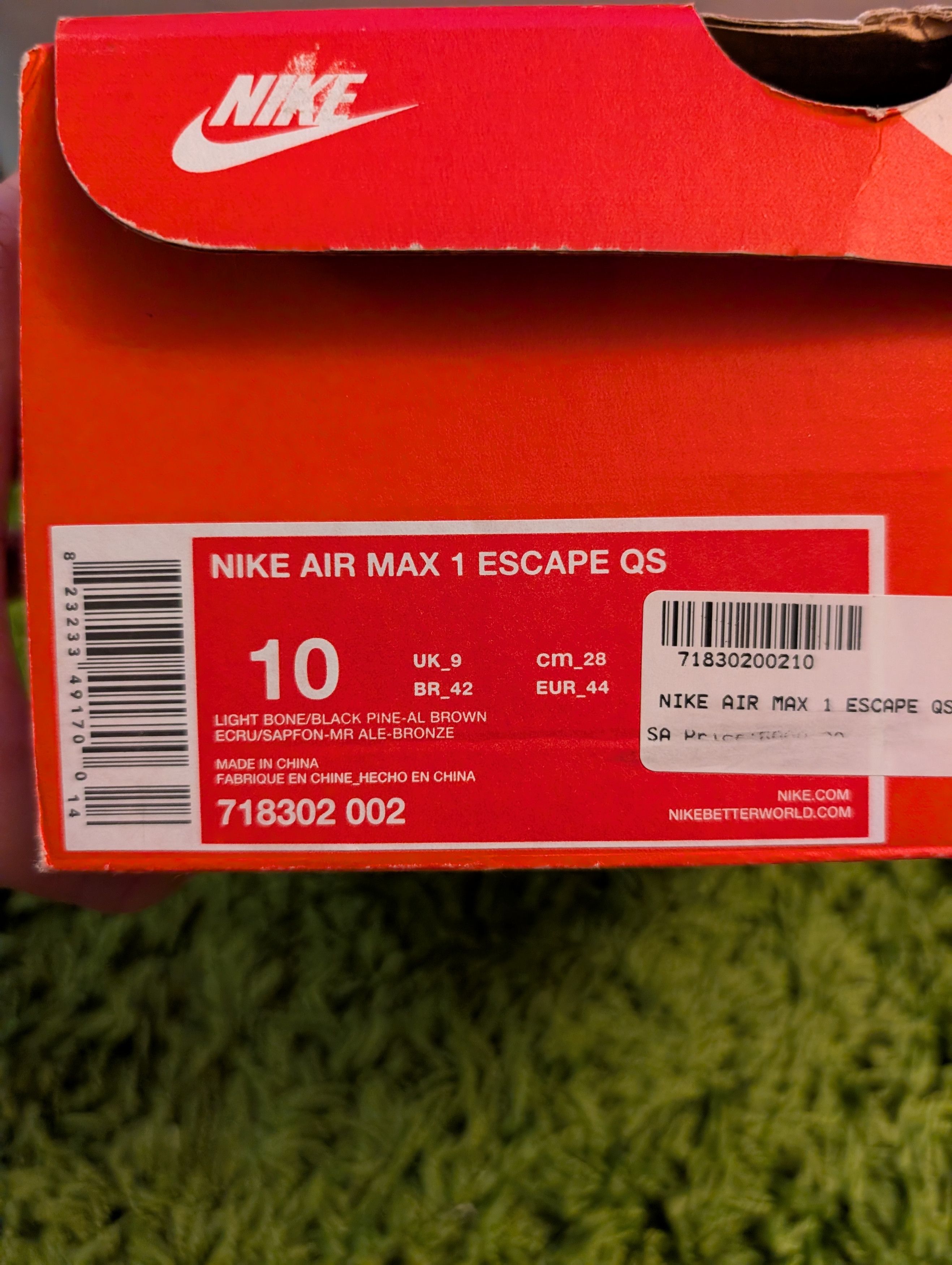 Nike Nike Air Max 1 Escape QS Size 10 Size US 10 / EU 43 - 12 Thumbnail