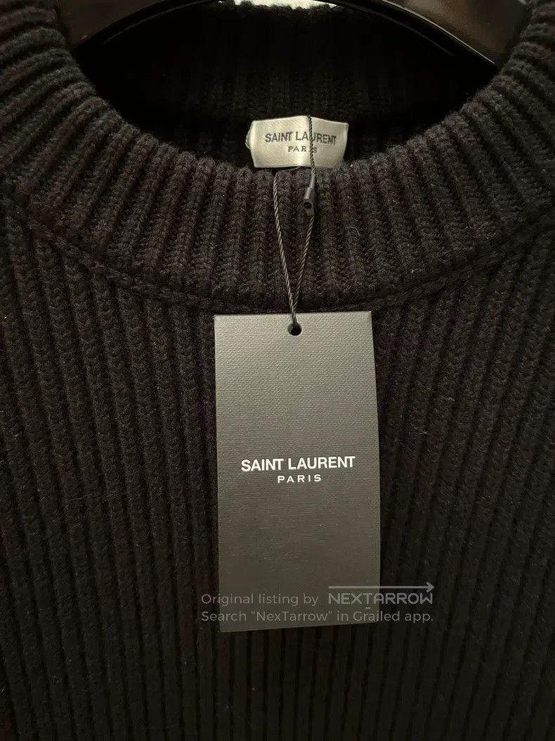 Saint Laurent Paris Saint Laurent Paris sweater Size US XL / EU 56 / 4 - 3 Thumbnail