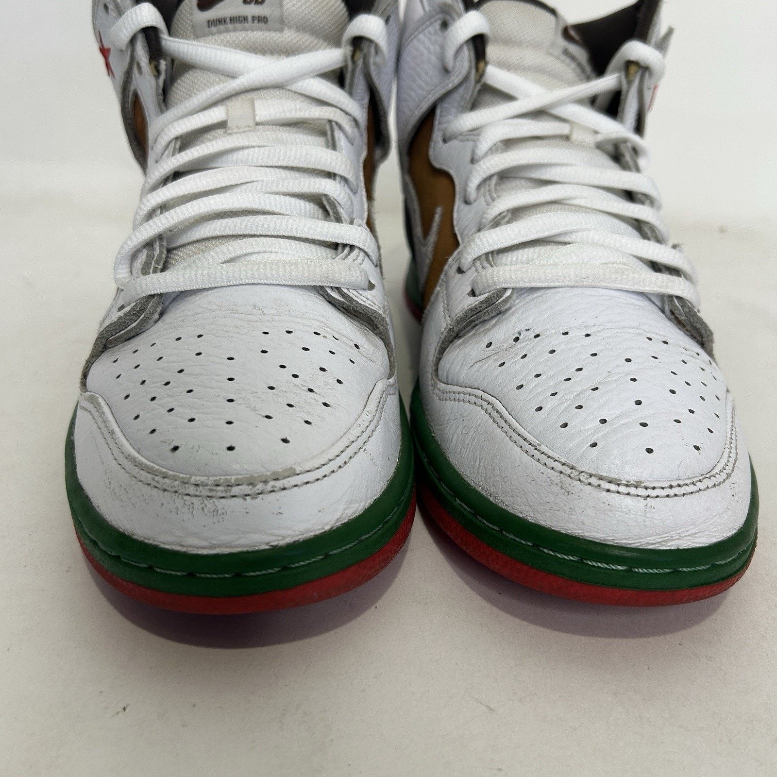 Nike Nike SB Dunk High “California Republic/Pecan White” Size US 11 / EU 44 - 8 Thumbnail