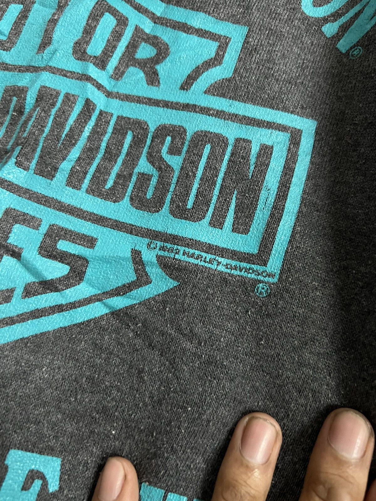 Harley Davidson Vintage 90s Harley Davison Size US M / EU 48-50 / 2 - 4 Thumbnail