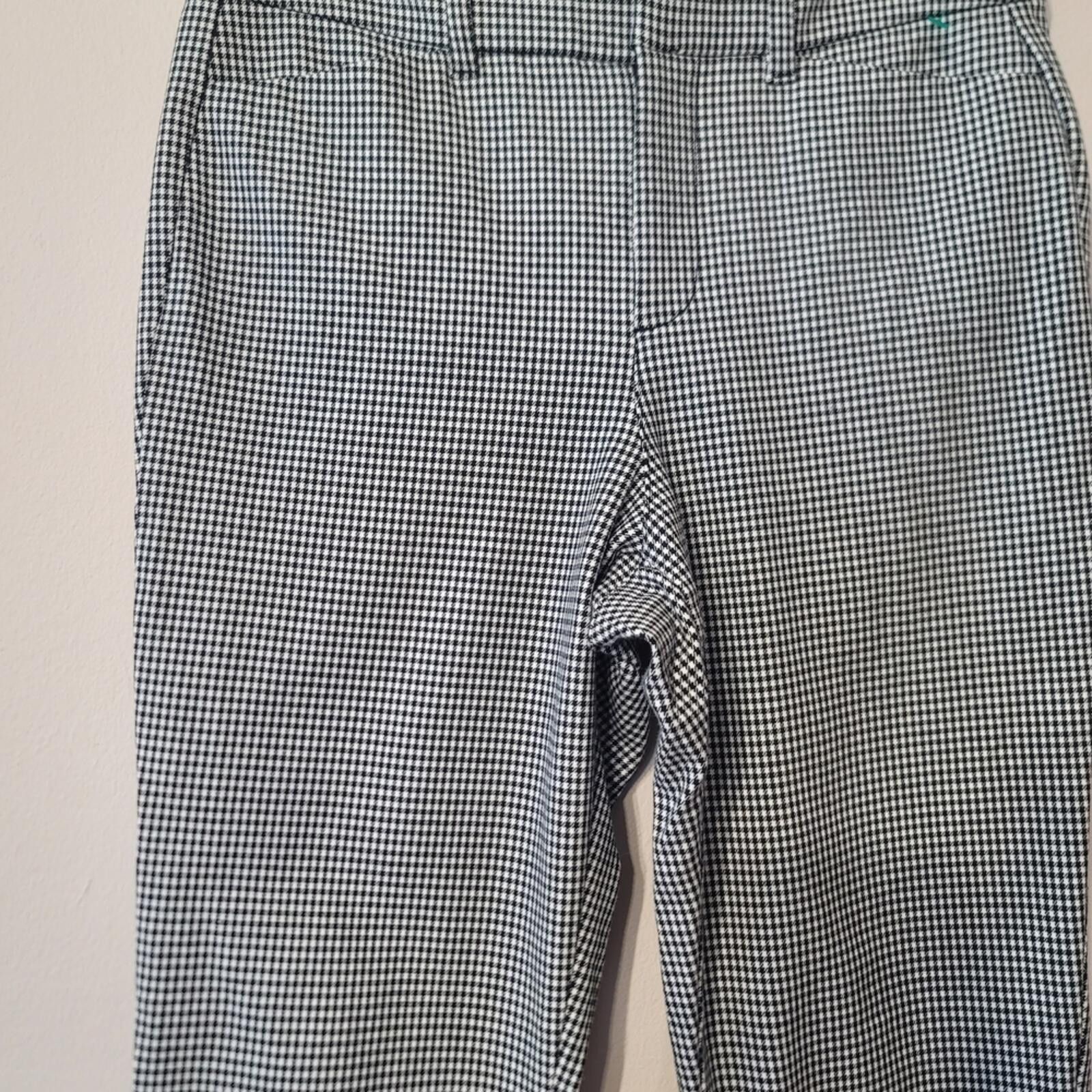 Old Navy Chic Houndstooth Academia Old Navy Pixie Ankle Pants Size 2 Size 26" / US 2 / IT 38 - 6 Thumbnail