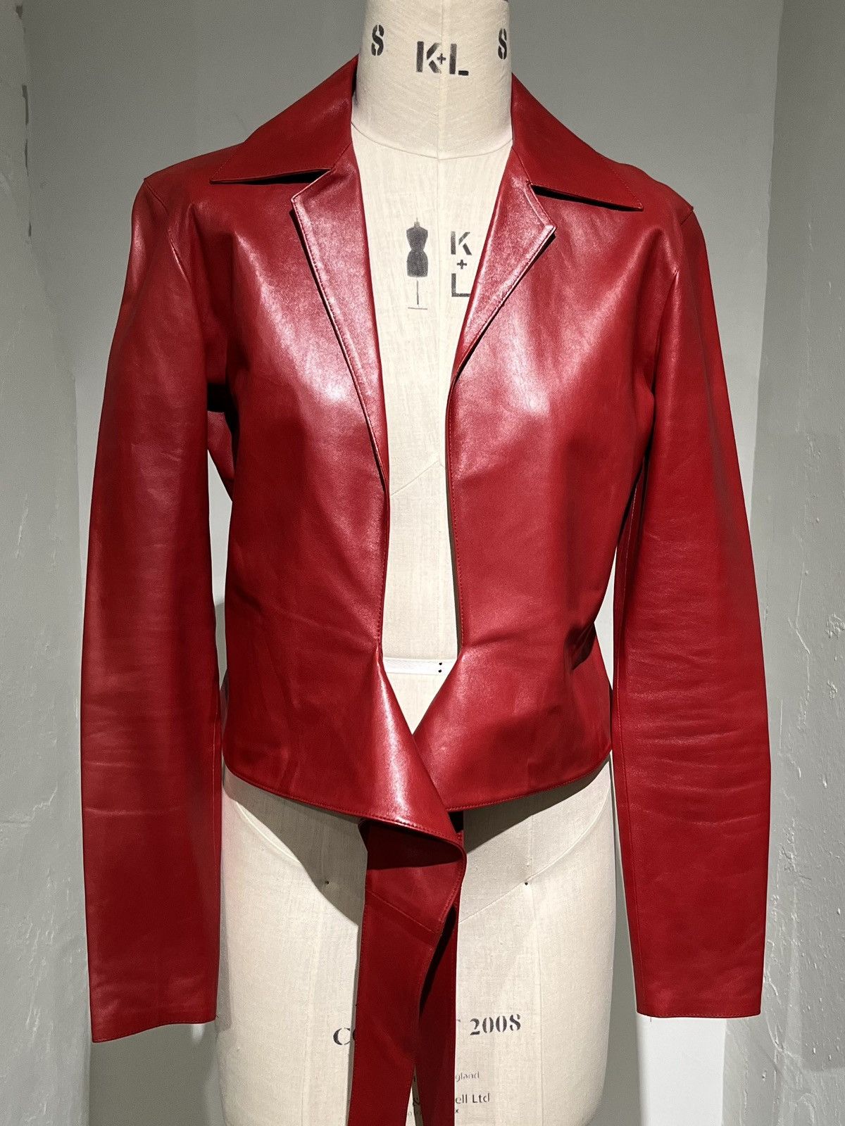 Gucci 2001 Tom Ford Wrap Leather Shirt Size S / US 4 / IT 40 - 12 Thumbnail