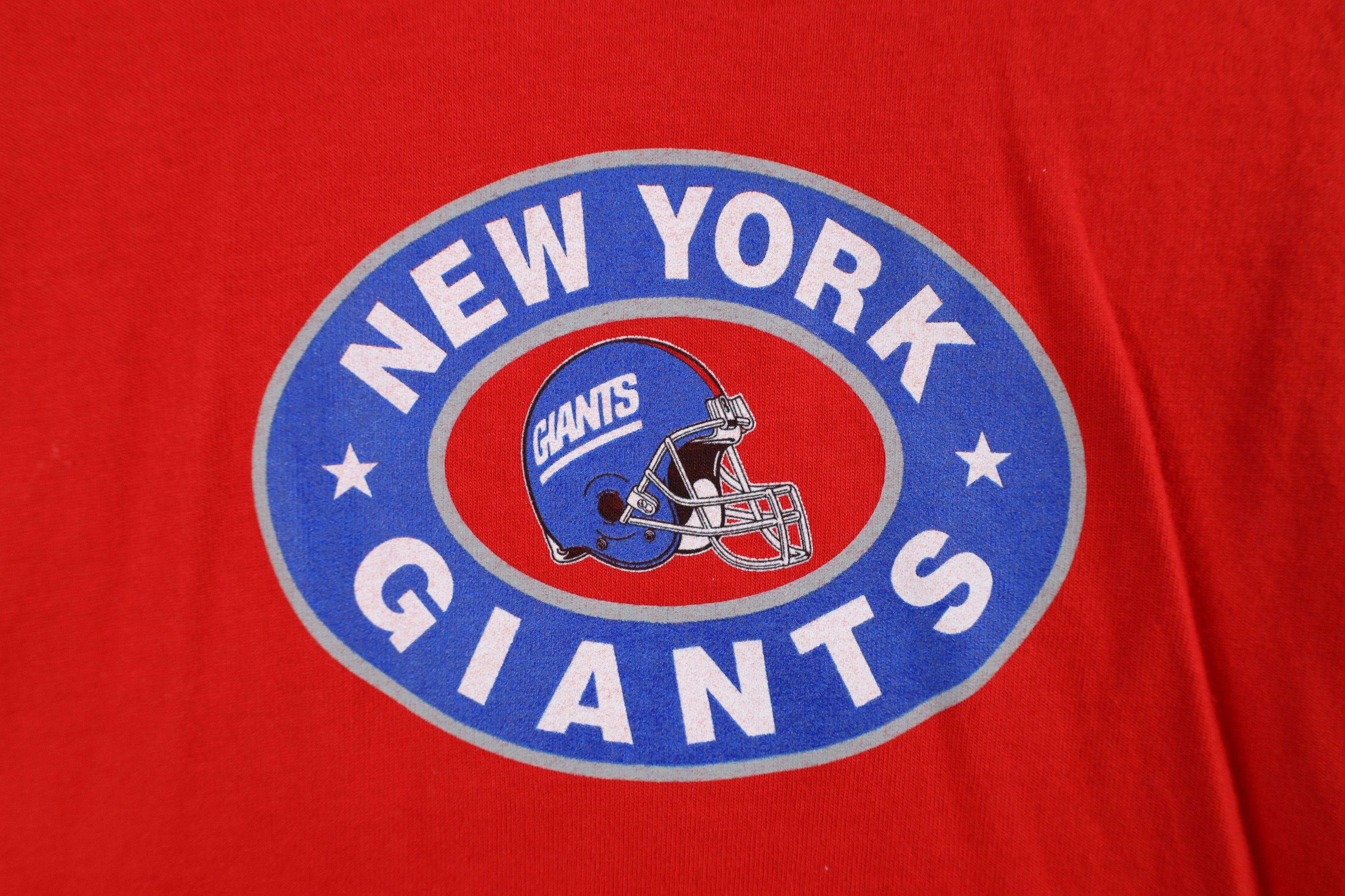 Vintage Vintage 90s New York Giants Football Short Sleeve T-Shirt Size US L / EU 52-54 / 3 - 5 Thumbnail