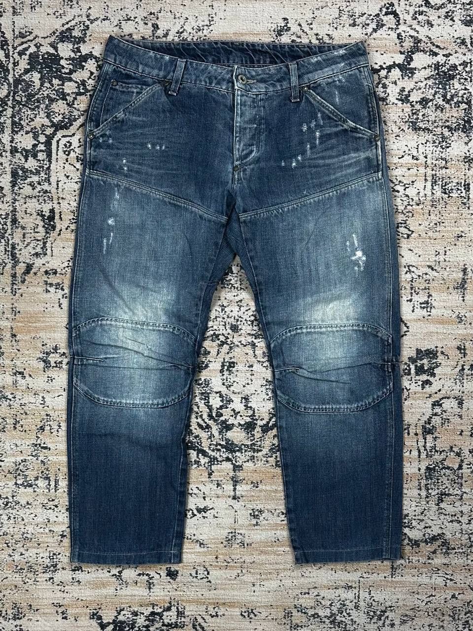 G-Star Vintage 00’s G-Star Denim Jeans Baggy Biker y2k Pants Size US 32 / EU 48 - 1 Thumbnail