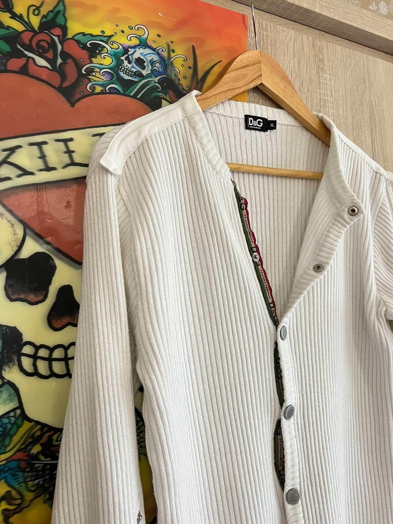 Dolce & Gabbana Dolce & Gabbana Sweater Monogram Vintage 🔥 💥 Size US XL / EU 56 / 4 - 9 Thumbnail