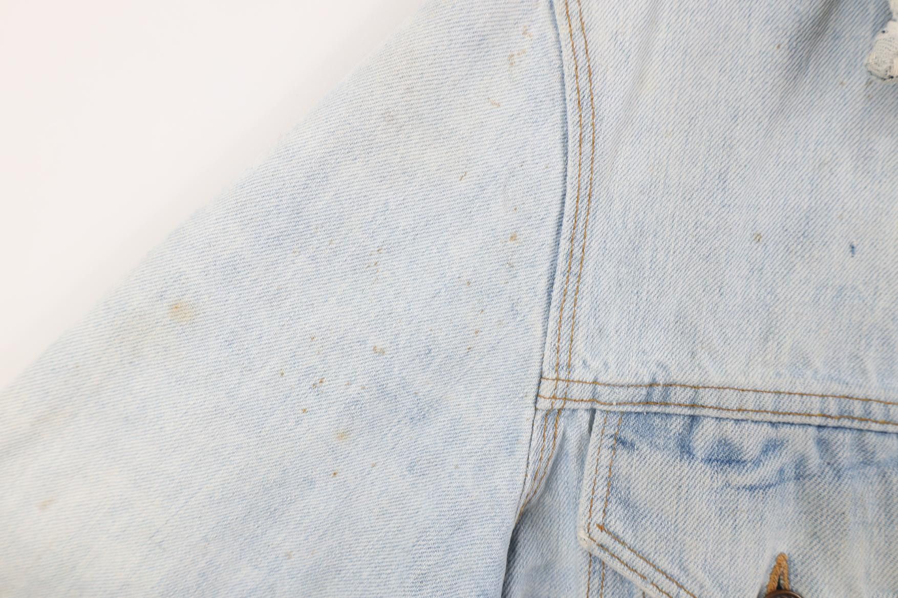 Vintage Vintage 70s Streetwear Denim Jean Trucker Jacket Blue USA Size US M / EU 48-50 / 2 - 8 Thumbnail