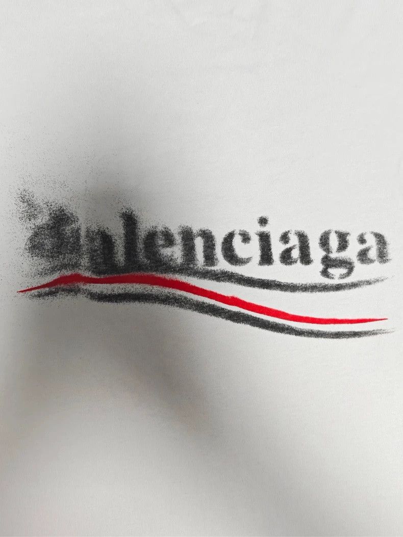 Balenciaga Balenciaga 24 SS Dissipation Coke Splash Ink Old Short Slee Size US M / EU 48-50 / 2 - 3 Thumbnail