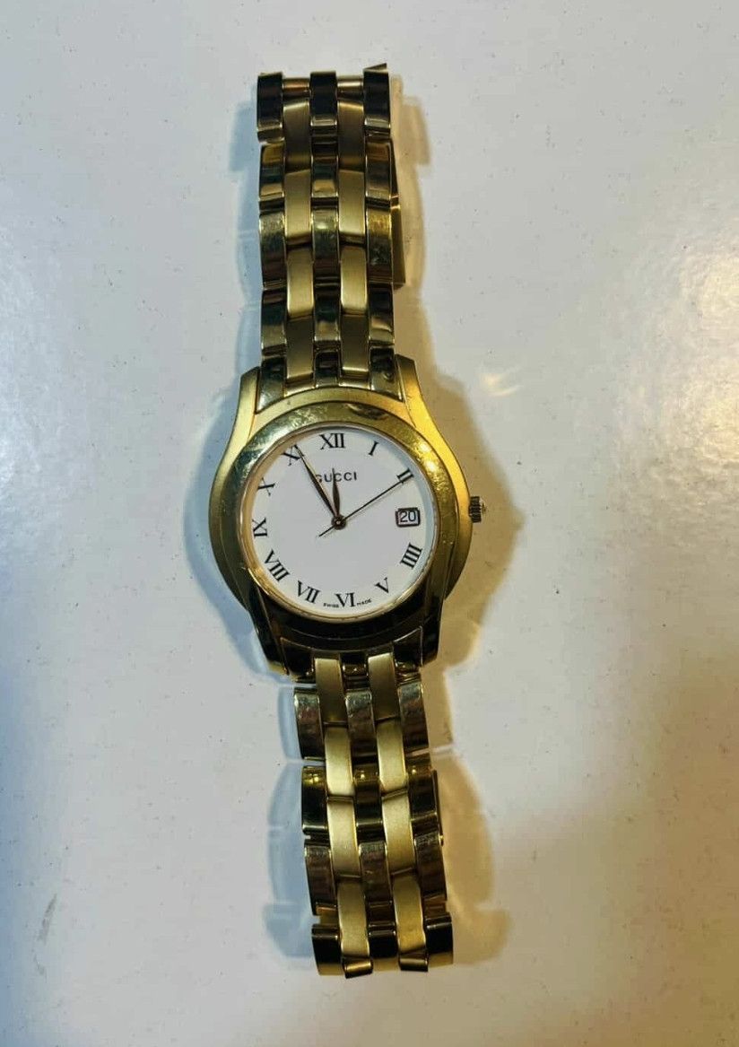 Gucci Vintage Gucci watch gold 5400 Size ONE SIZE - 2 Thumbnail