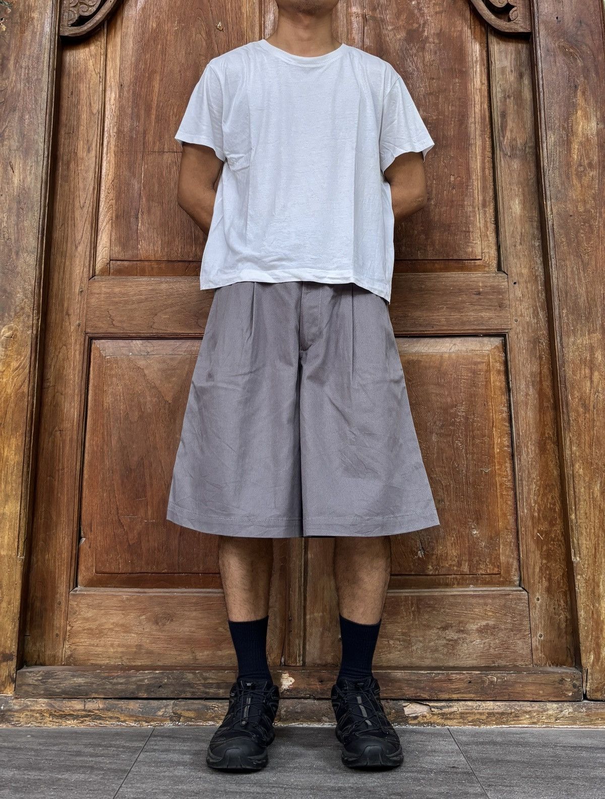 パンツ 13ss\"comme des garcons\"wide shorts パンツ 13ss