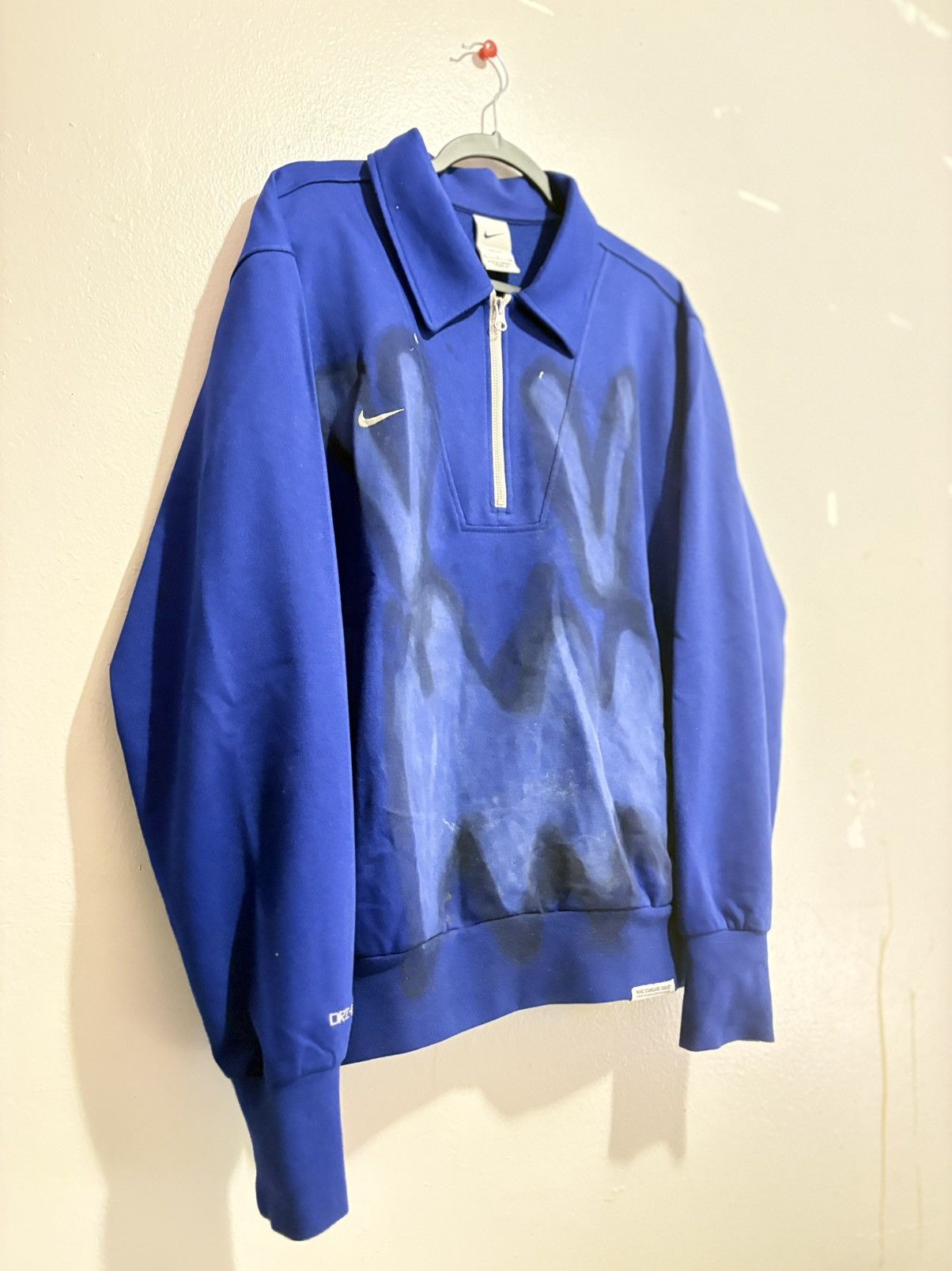 Nike R7PZI Custom — Bleached Nike Standard Issue Quarter-Zip Size US S / EU 44-46 / 1 - 2 Thumbnail