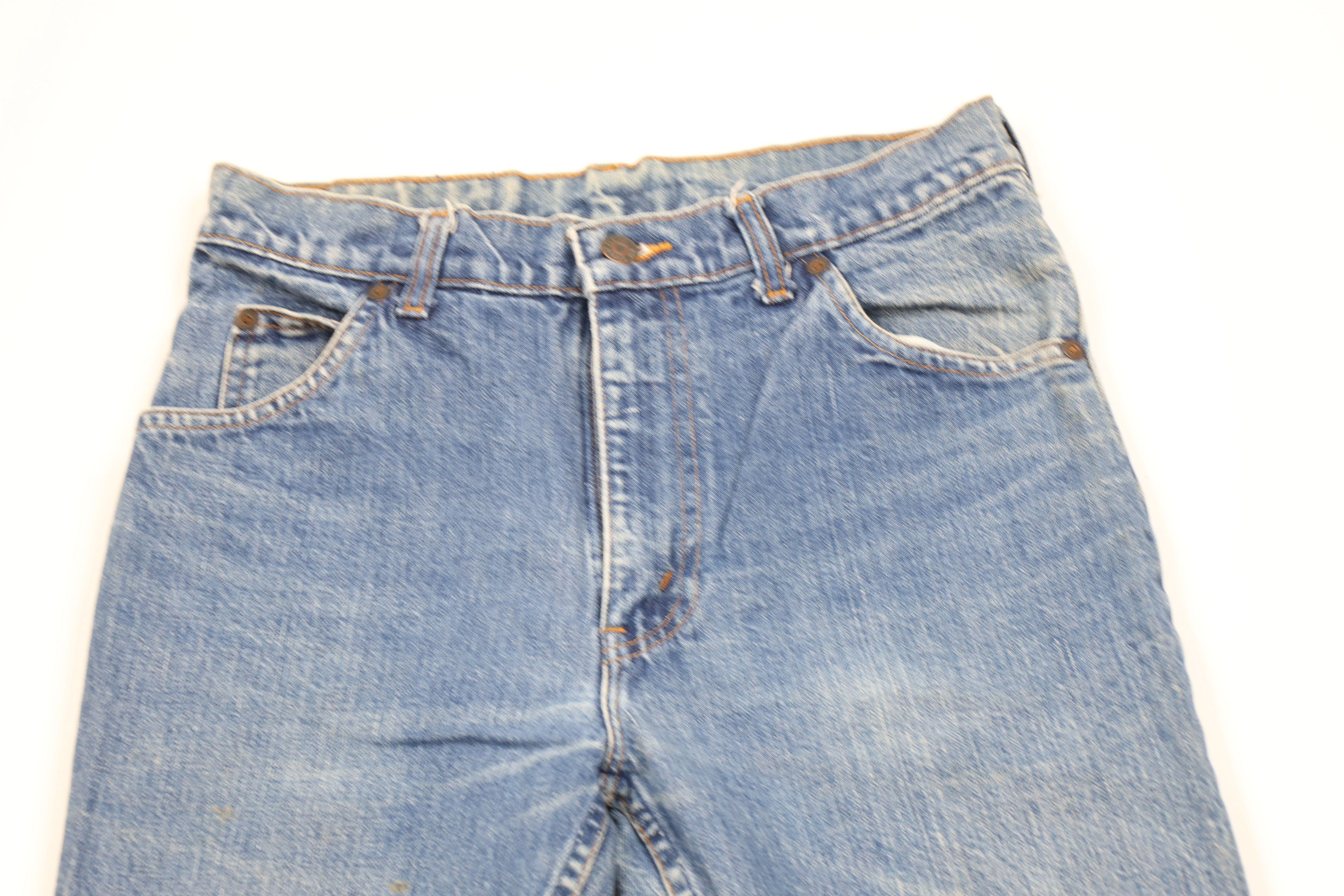 Vintage Vintage 70s 80s Streetwear Straight Leg Denim Jeans Blue USA Size US 30 / EU 46 - 2 Thumbnail