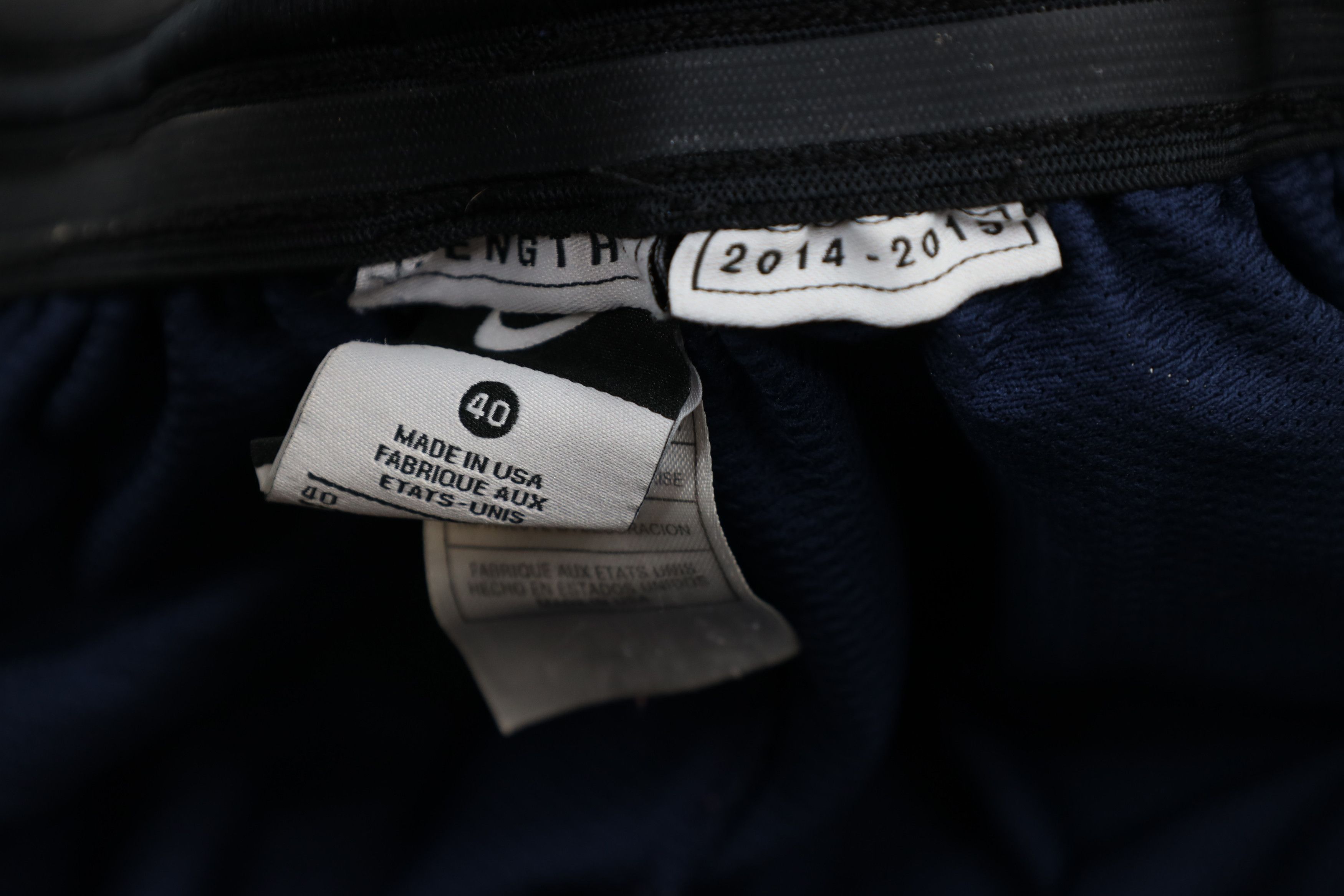 Nike × Vintage Nike Authentics Game Worn University of Illinois Shorts Size US 32 / EU 48 - 7 Thumbnail