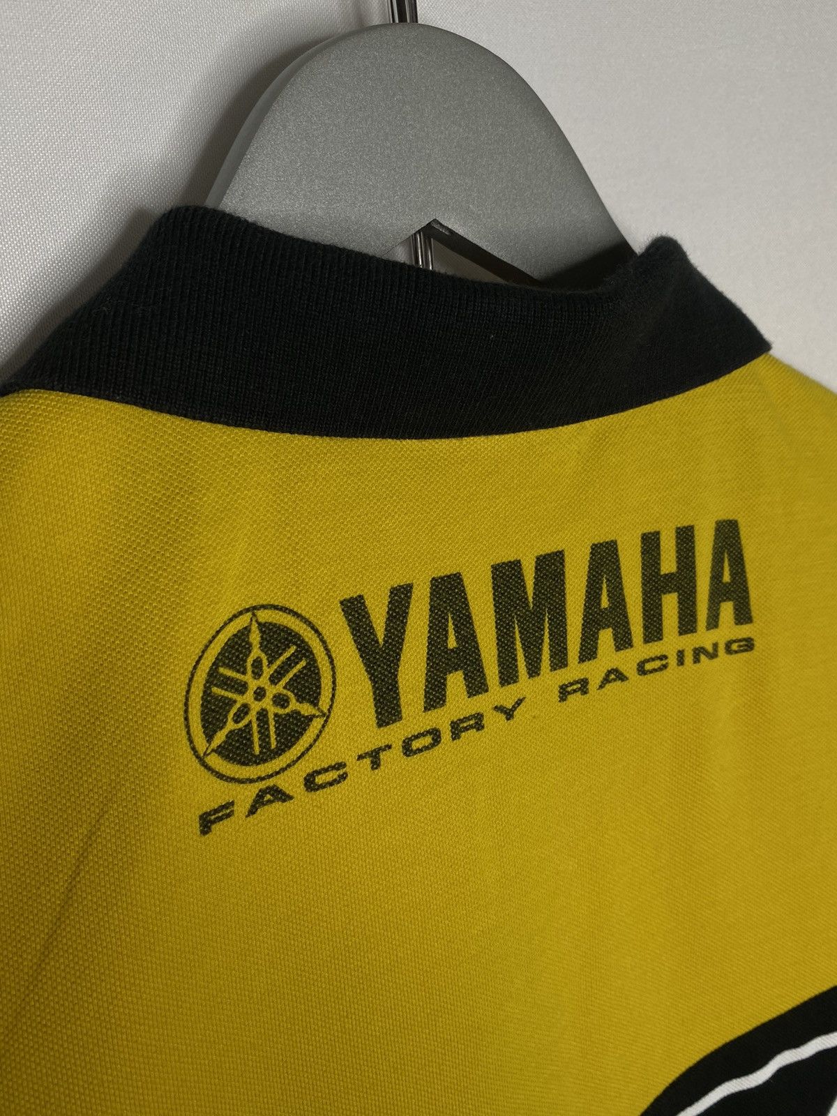 Yamaha 🏍️Yamaha 46 Factory Racing Polo Shirt Big Logo F1 Team🏍️ Size US XL / EU 56 / 4 - 7 Thumbnail