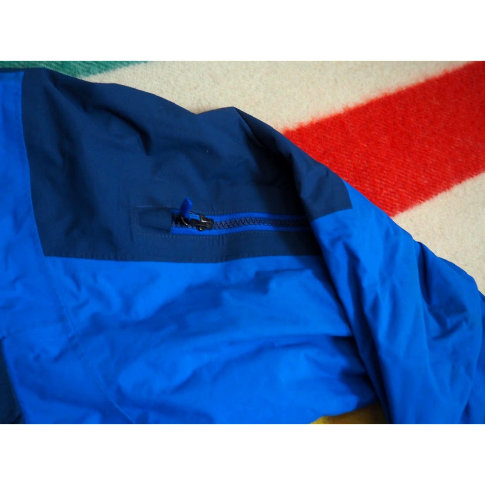Marmot Marmot Jacket Mens L Blue Windbreaker Hooded Full Zip Outdoor Hiking Tower Boot Pack Style Outdoor 90s (if applicable) Size US L / EU 52-54 / 3 - 6 Thumbnail