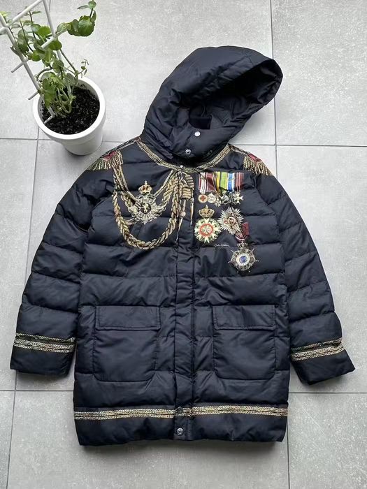 DOLCE & GABBANA - coated puffer jacket