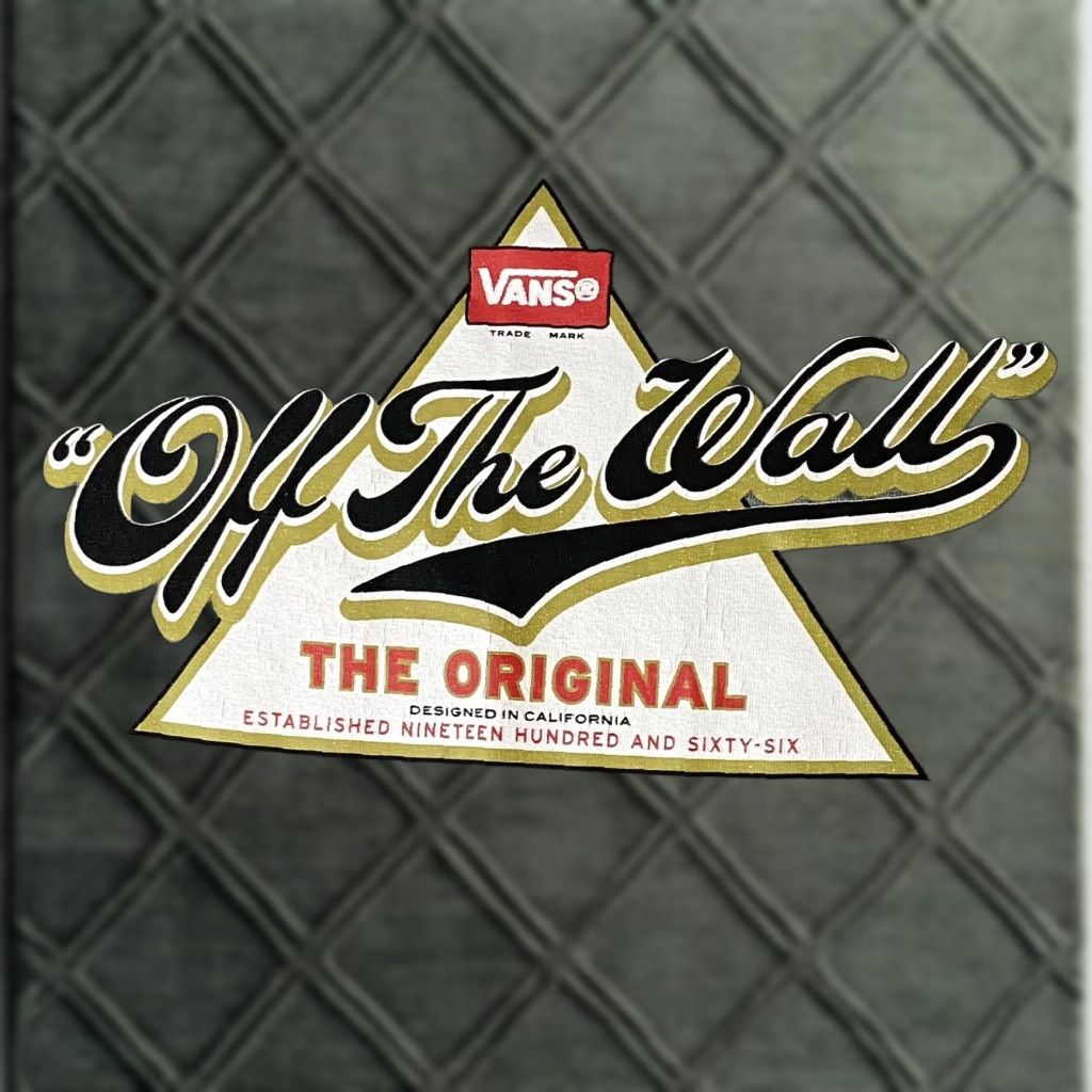 Vans VINTAGE Vans Off The Wall T Shirt S Mens Grunge 1990s Gray Small Size US S / EU 44-46 / 1 - 1 Thumbnail