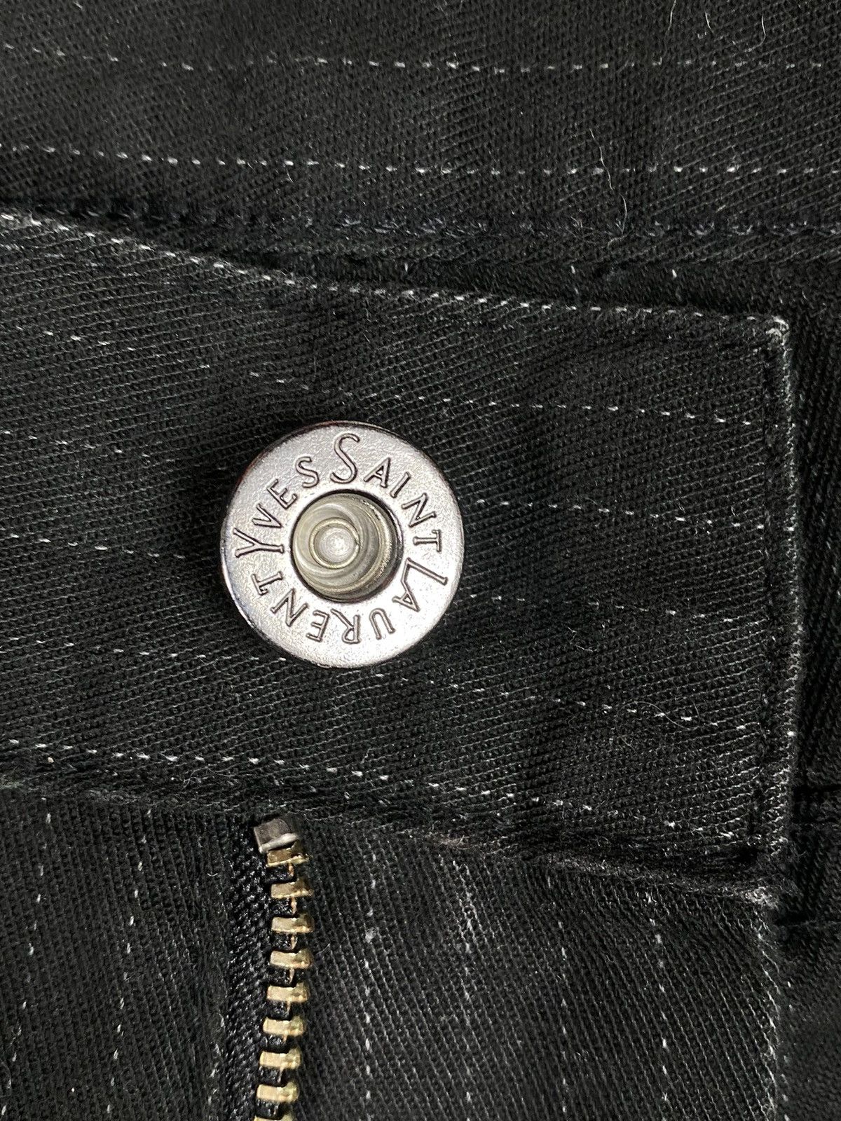 Vintage 90s Yves Saint Laurent Striped Pants