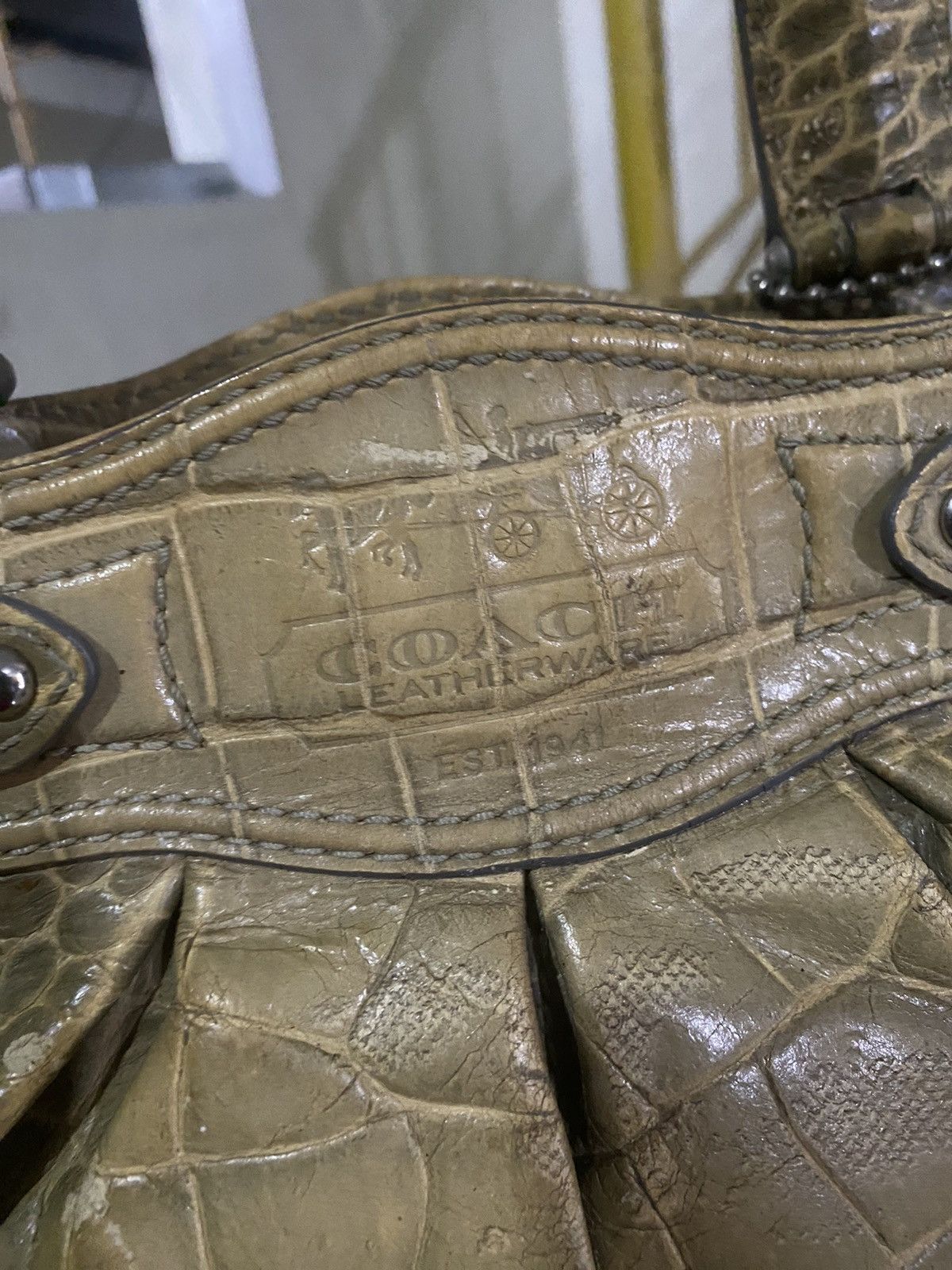 Coach Vintage coach Crocodile skin Size ONE SIZE - 7 Thumbnail