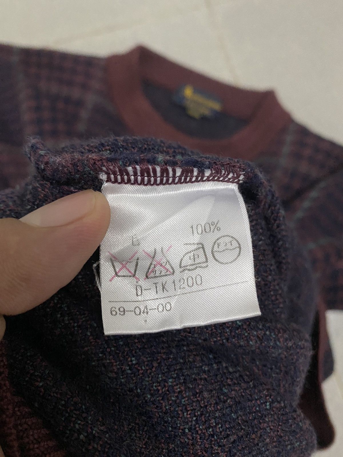 Aquascutum × Japanese Brand × Vintage Vintage Aquascutum Leisure Knitted Sweatshirt Size US M / EU 48-50 / 2 - 5 Thumbnail