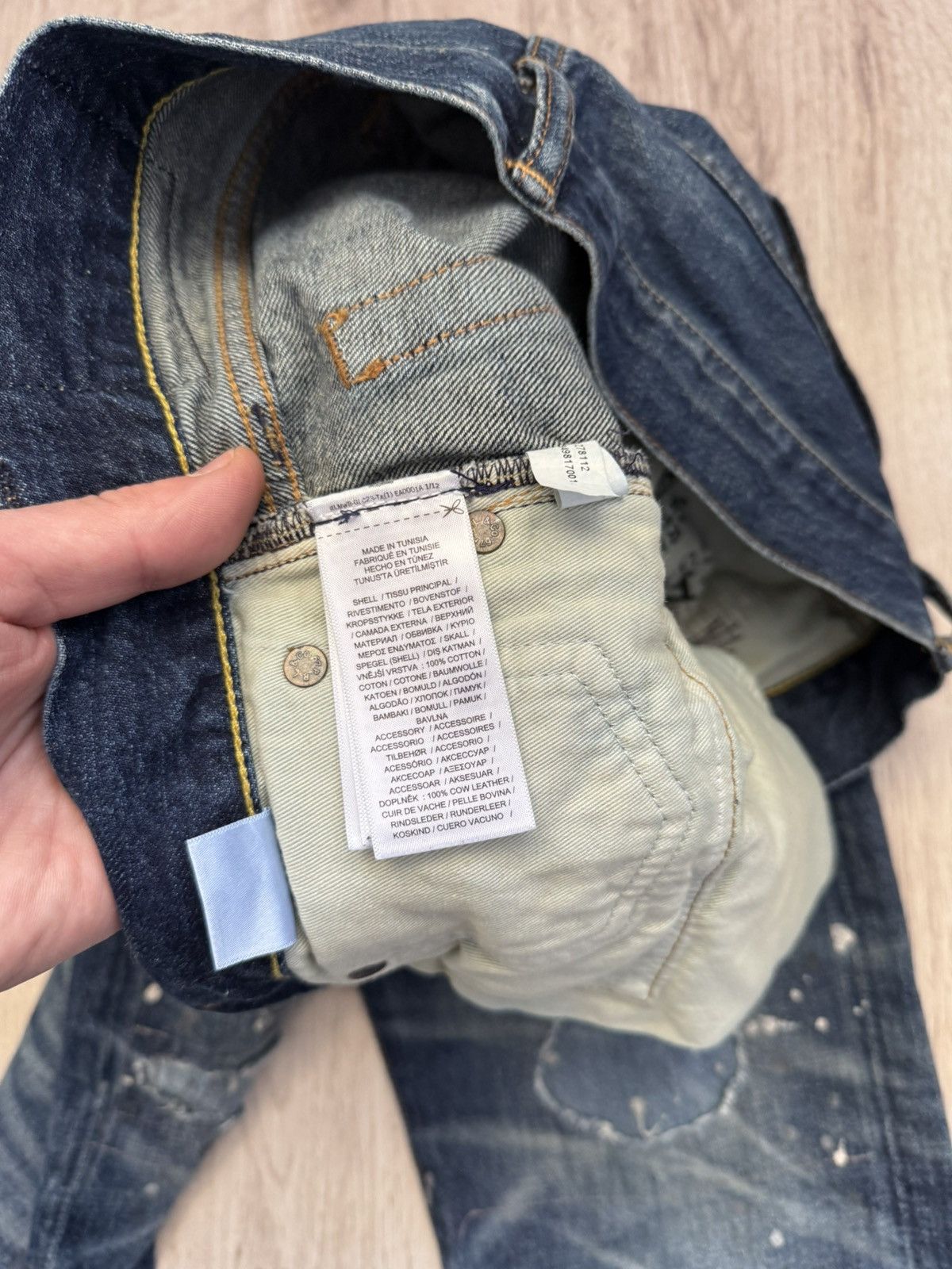 Polo Ralph Lauren Polo Ralph Lauren Varick Slim Straight Distressed Jeans Size US 34 / EU 50 - 12 Thumbnail