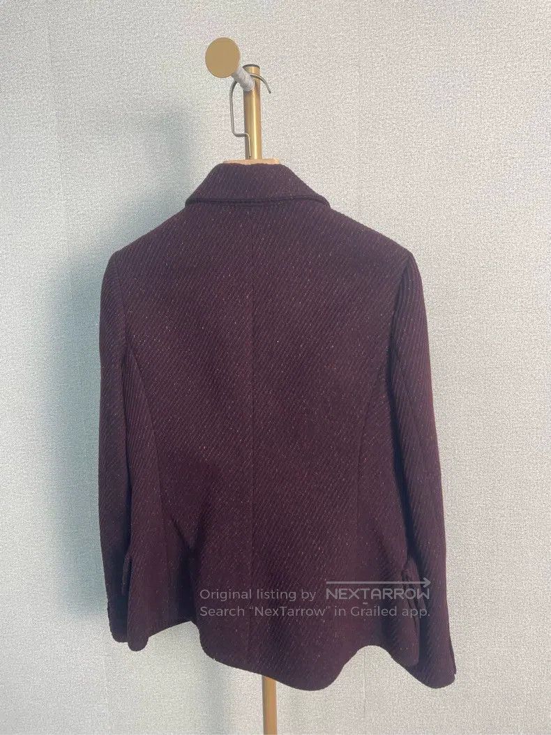 Dior Dior Burgundy suit jacket Size XS / US 0-2 / IT 36-38 - 2 Thumbnail