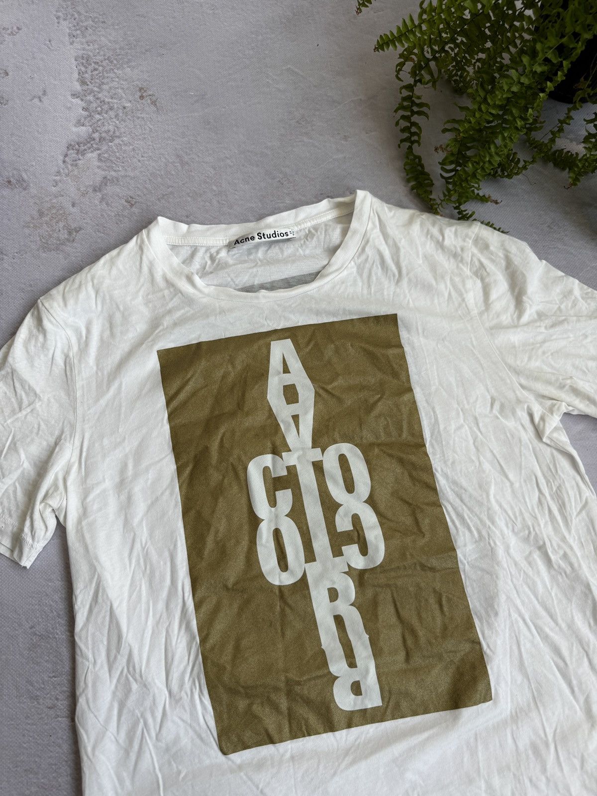 Acne Studios Acne Studios Joshi Theatre T-Shirt Size US M / EU 48-50 / 2 - 2 Thumbnail