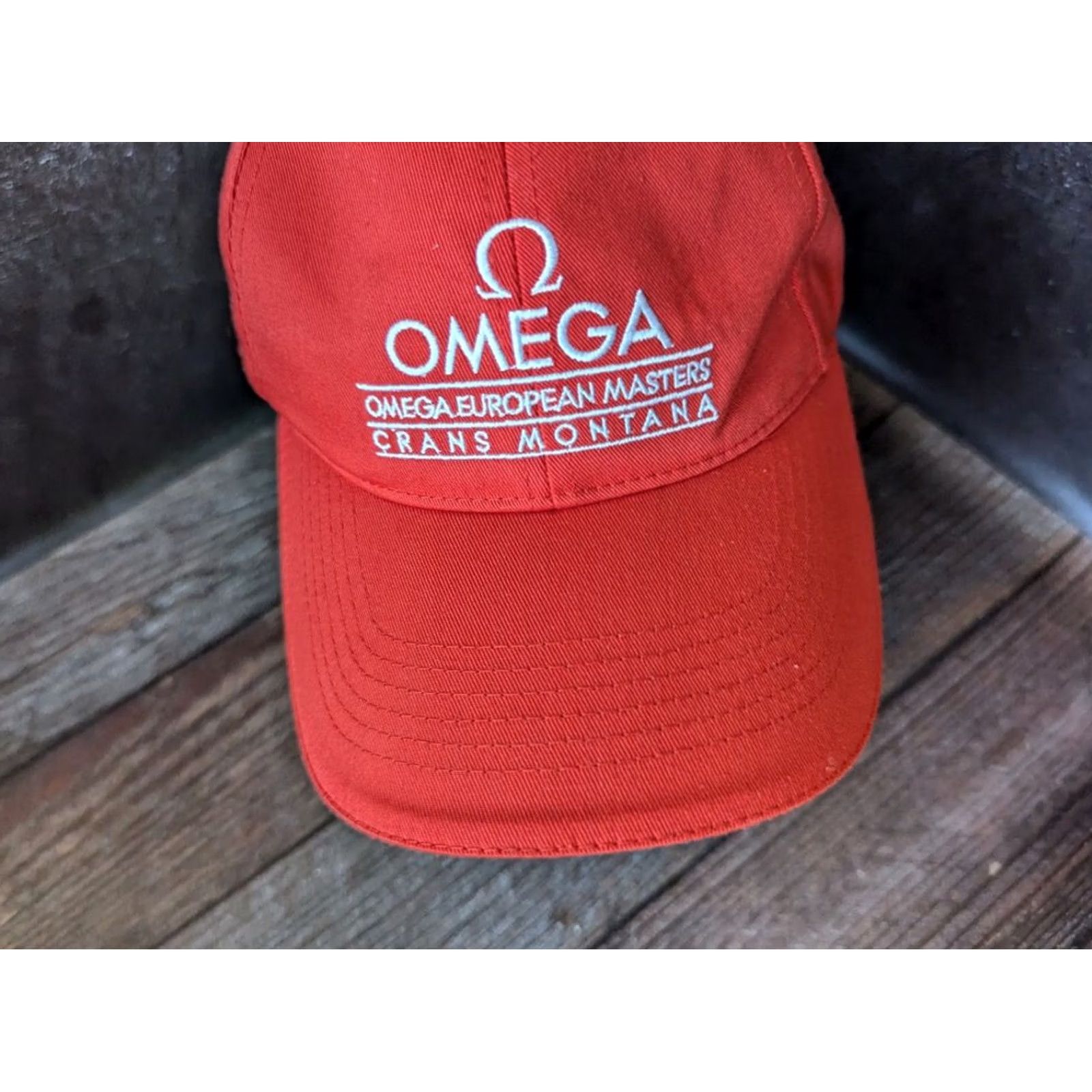 Omega Omega Baseball Cap Hat Red One Size Mens Men’s Nike Shirt Size ONE SIZE - 3 Thumbnail