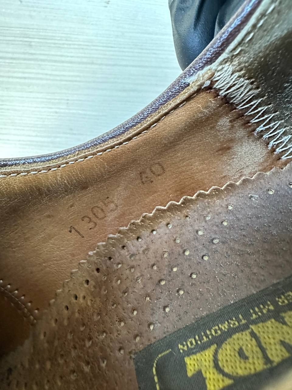 Leather Meindl Traditional Leather Shoes Trachten Haferl Alpine Size US 7 / EU 40 - 13 Thumbnail