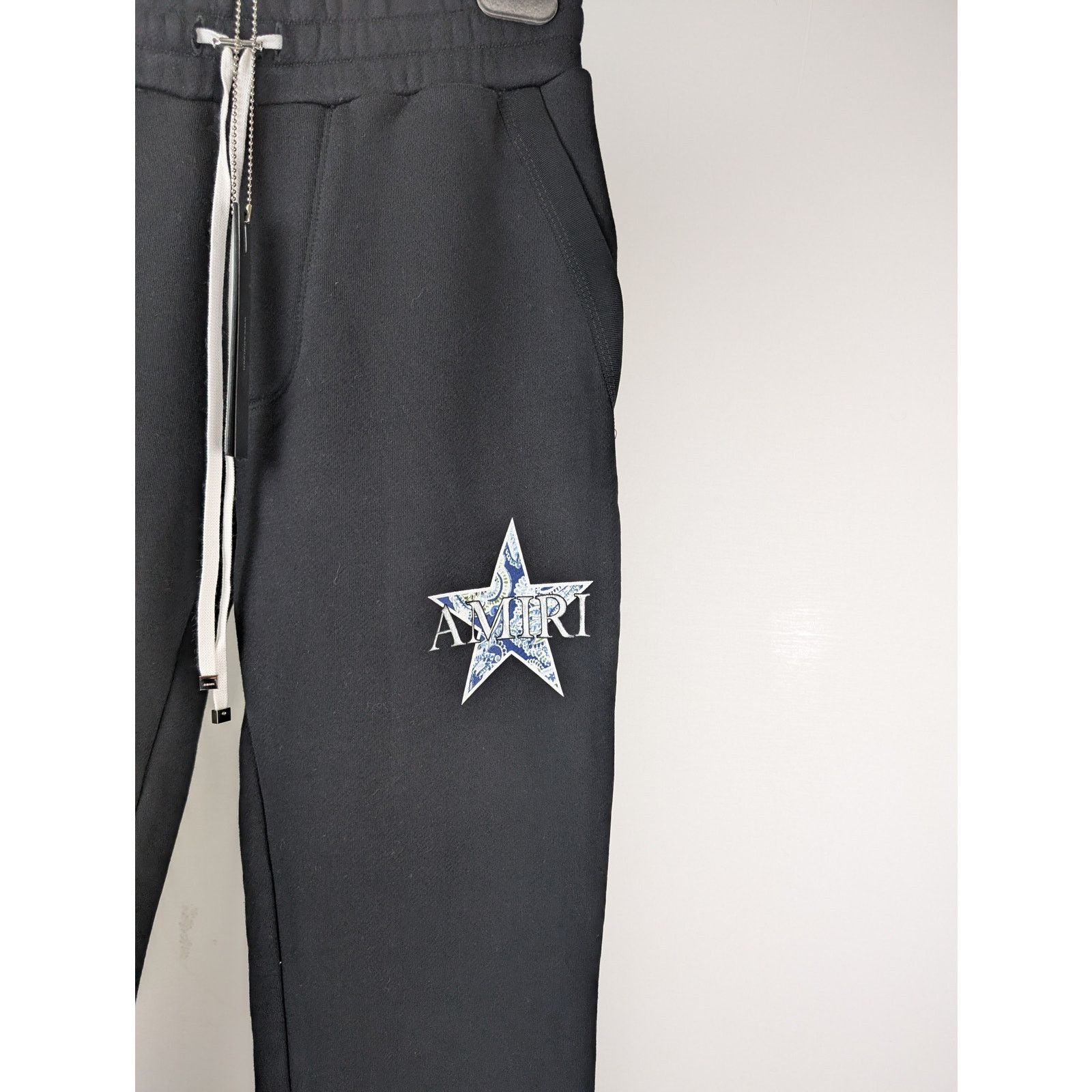 Amiri o1rshd1 Paisley Star Sweatpants in Black Size US 30 / EU 46 - 4 Thumbnail