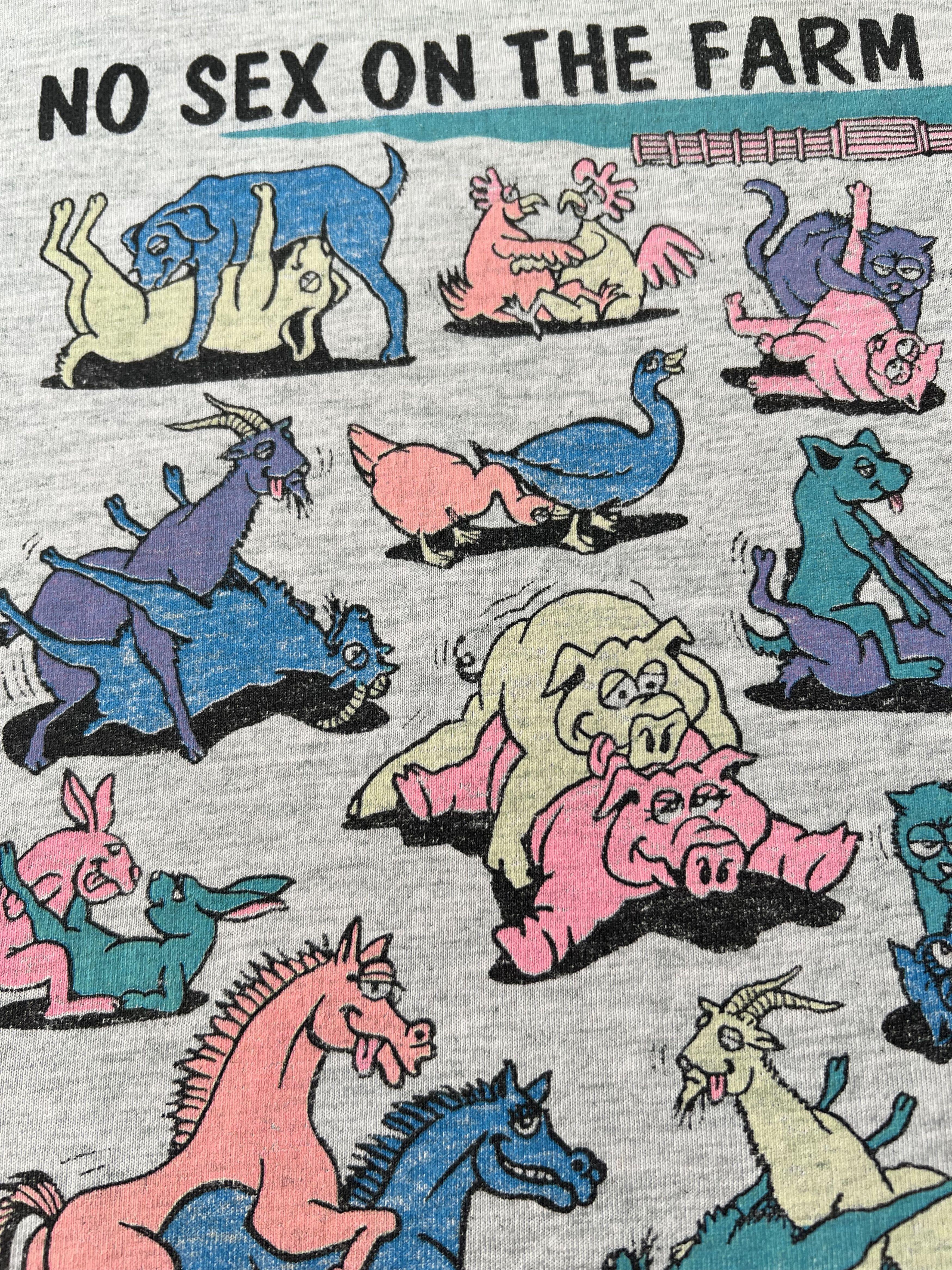 Vintage Vintage 90s Sex Positions Kamasutra Porno Star Farm Animal Size US XL / EU 56 / 4 - 5 Thumbnail