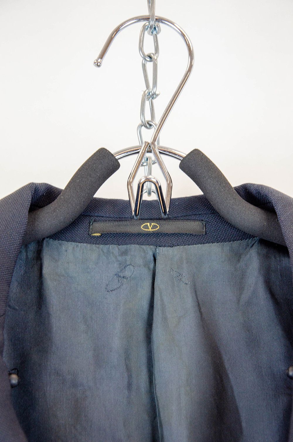 Valentino Valentino Uomo Navy Wool Blazer - Size 38R Size 38R - 9 Thumbnail