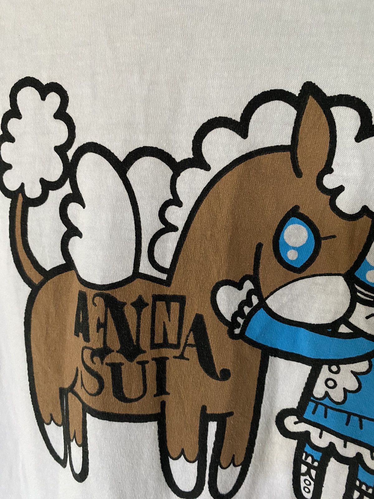 Anna Sui 1990s Anna Sui Unicorn Powerpuff girll tee Size S / US 4 / IT 40 - 6 Thumbnail