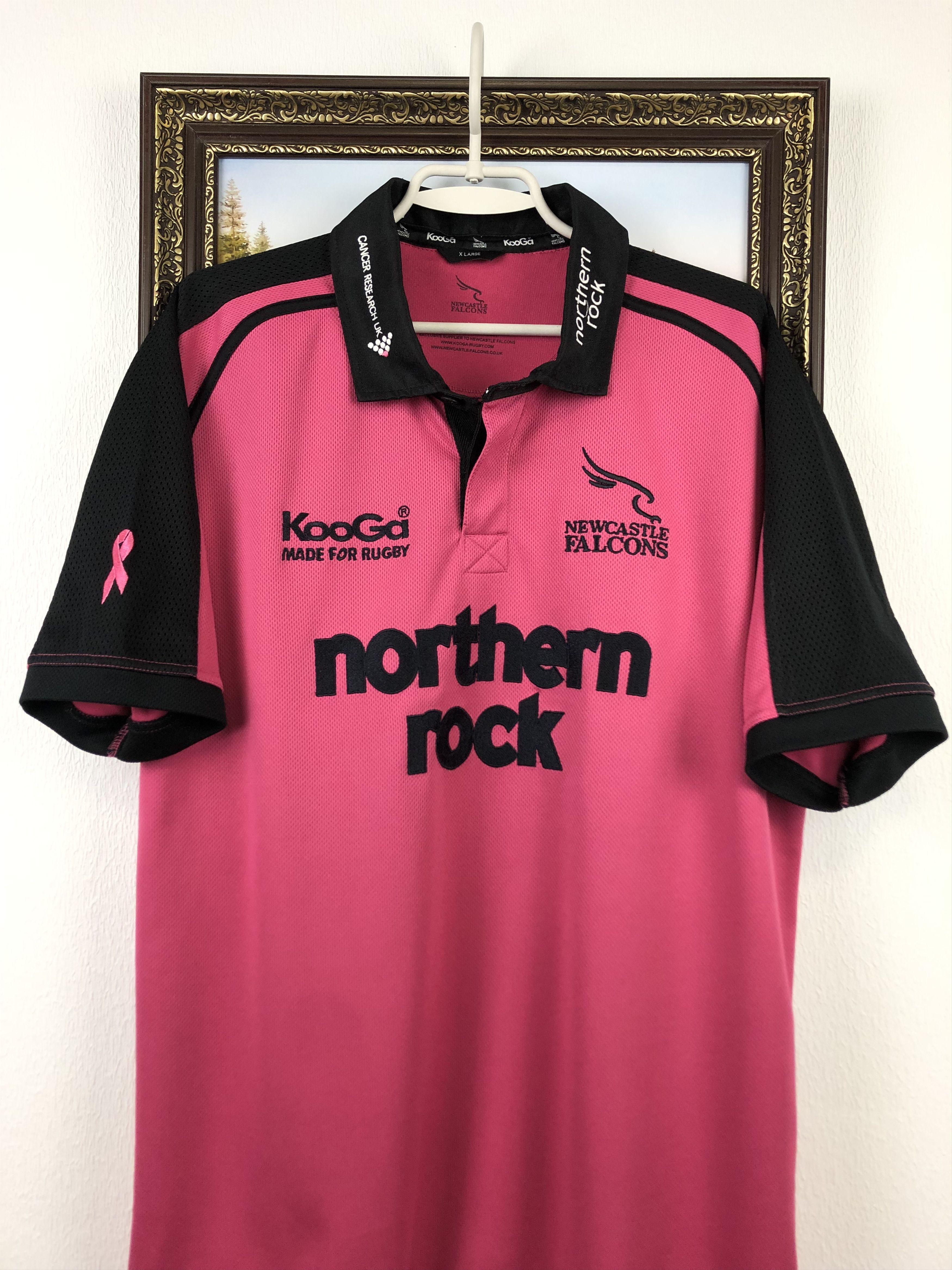 Vintage Newcastle Falcons Rugby Union Jersey Shirt Rare