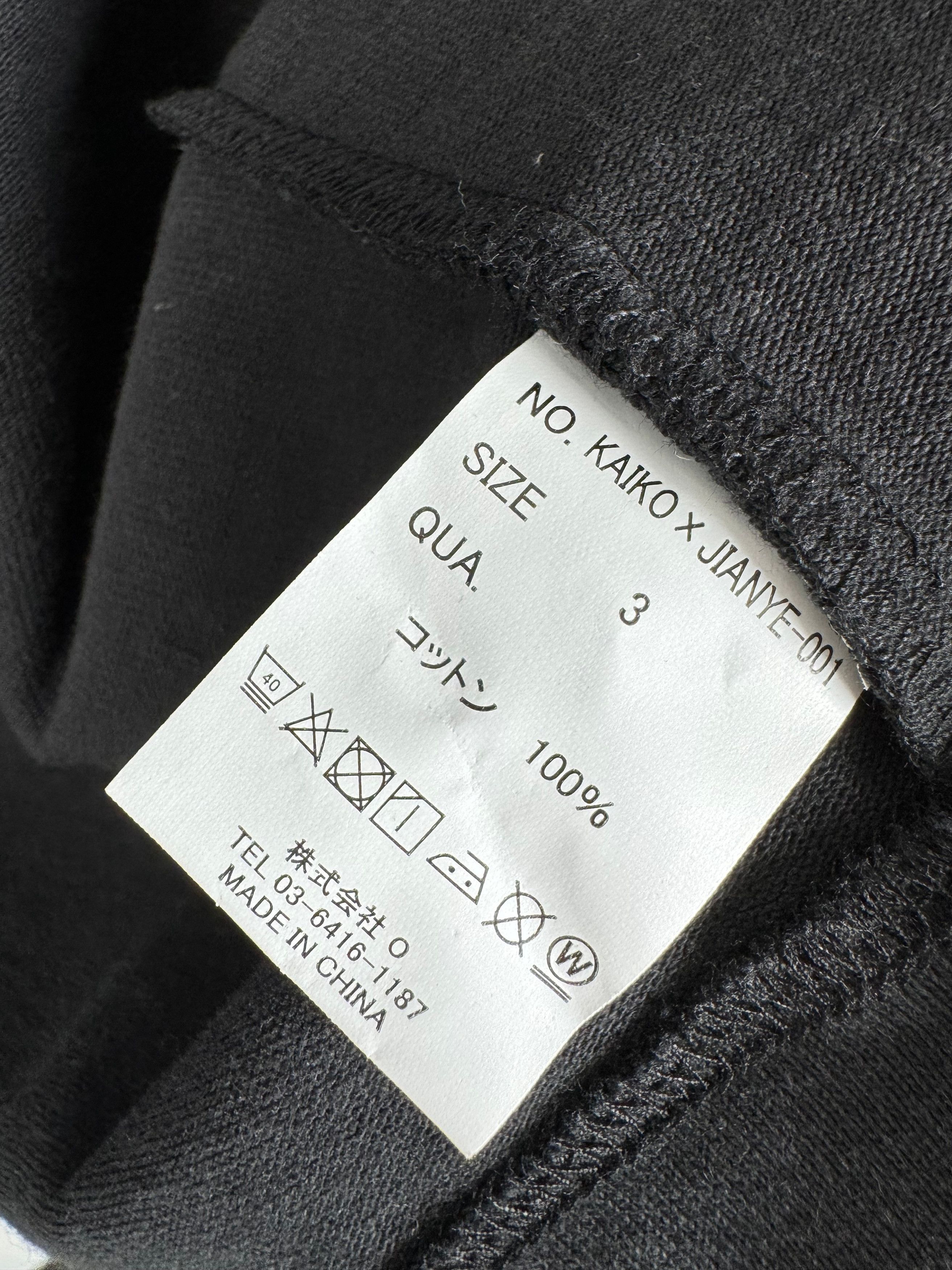 Japanese Brand KAIKO x JIANYE-001 "BLACK" Zip Hoodie Size US L / EU 52-54 / 3 - 13 Thumbnail