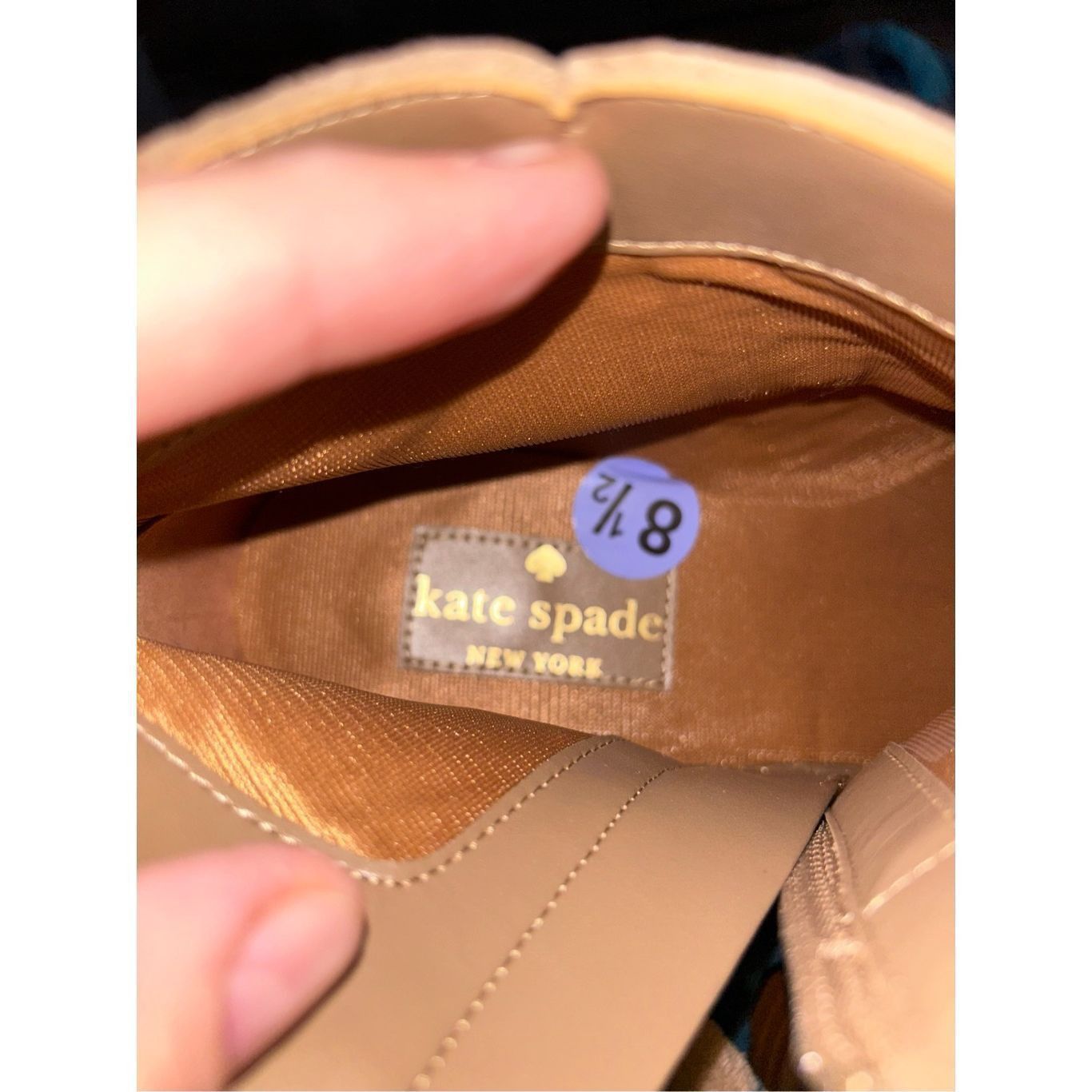 Kate Spade New Kate Spade tan suede booties size 8.5 Size US 8.5 / IT 38.5 - 7 Thumbnail