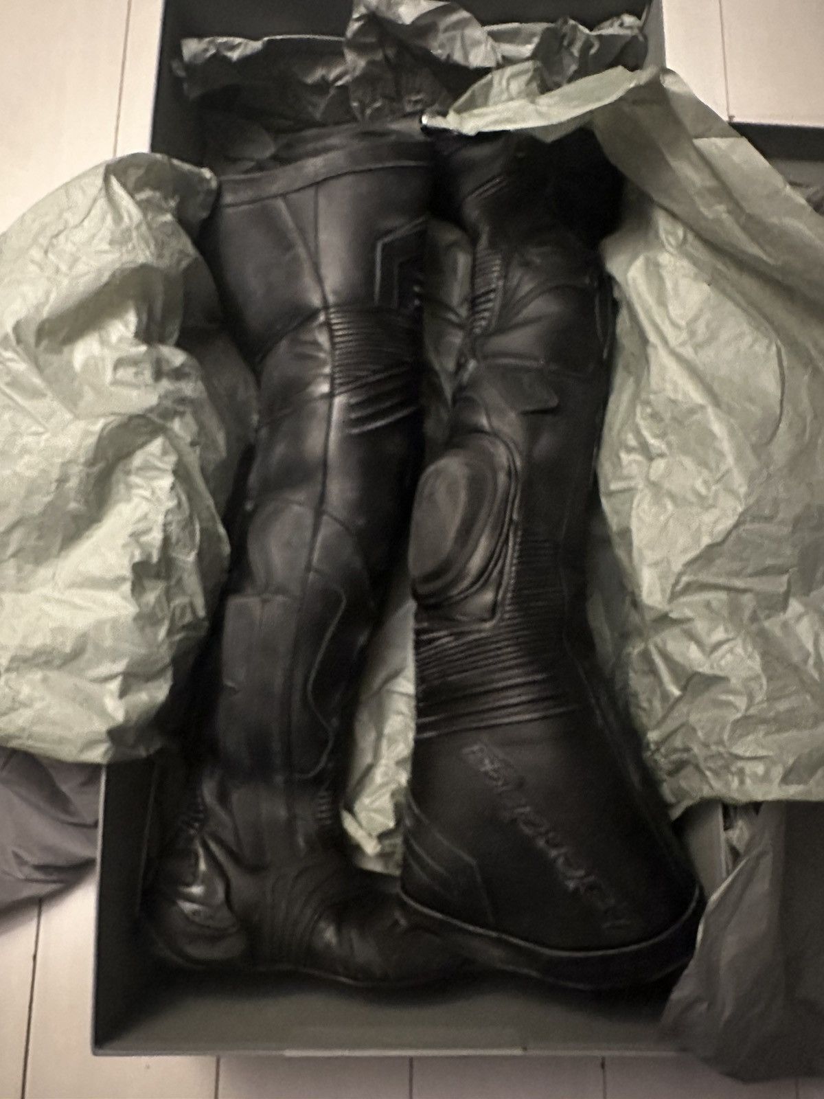 Balenciaga Balenciaga Biker Over-the-Knee Boots Motocross Size 41 EUR Size US 8 / EU 41 - 7 Thumbnail