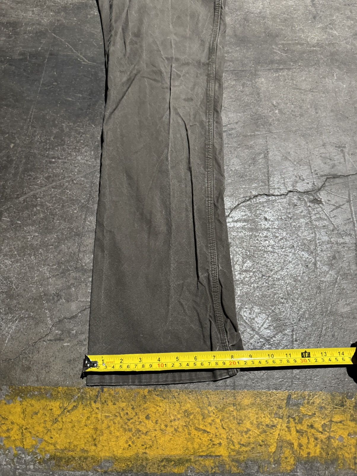 Dickies × Vintage Vintage Dickies Gray Carpenter Work Pants 34x34 Size US 34 / EU 50 - 7 Thumbnail