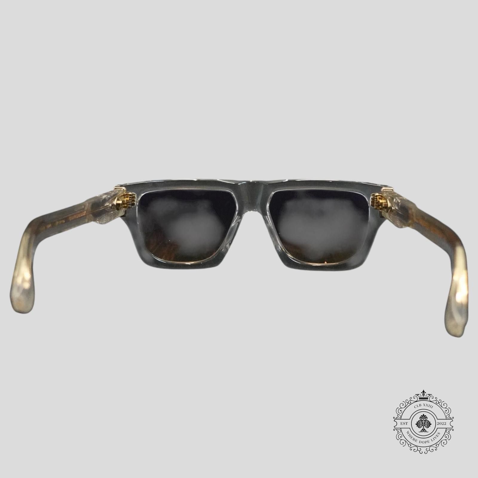 Chrome Hearts Chrome Hearts Charismadick Glasses in Clear/Gold Size ONE SIZE - 3 Thumbnail