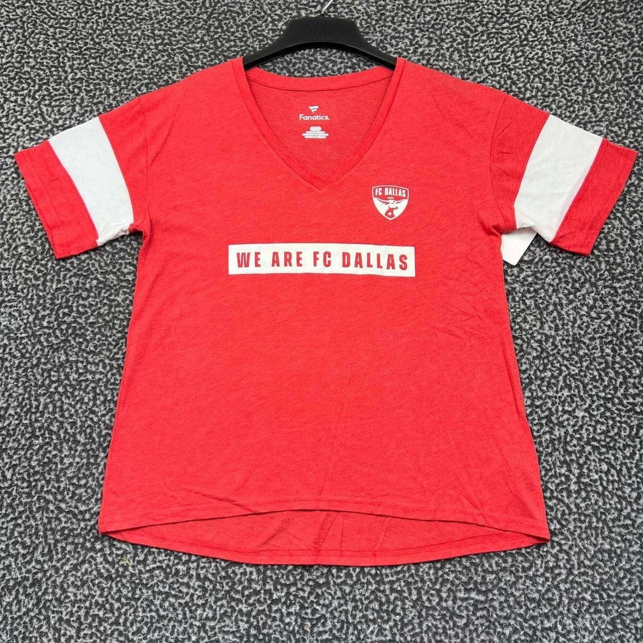 Other FC Dallas Shirt Women Fanatics Short Sleeve V Neck New M Size M / US 6-8 / IT 42-44 - 1 Thumbnail