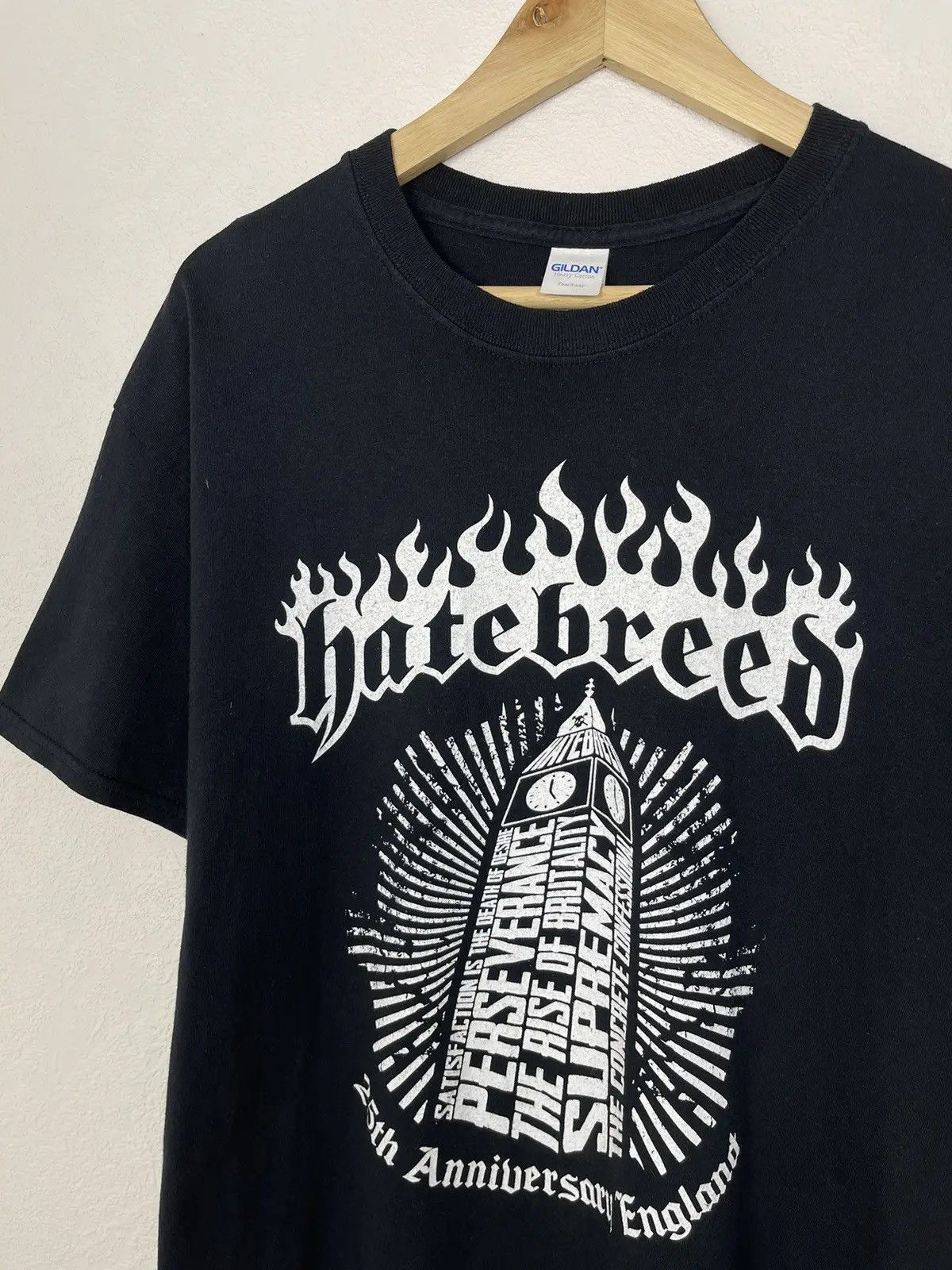 Band Tees Vintage Y2k Hatebreed 25th Anniversary Tee Rock Size US L / EU 52-54 / 3 - 3 Thumbnail