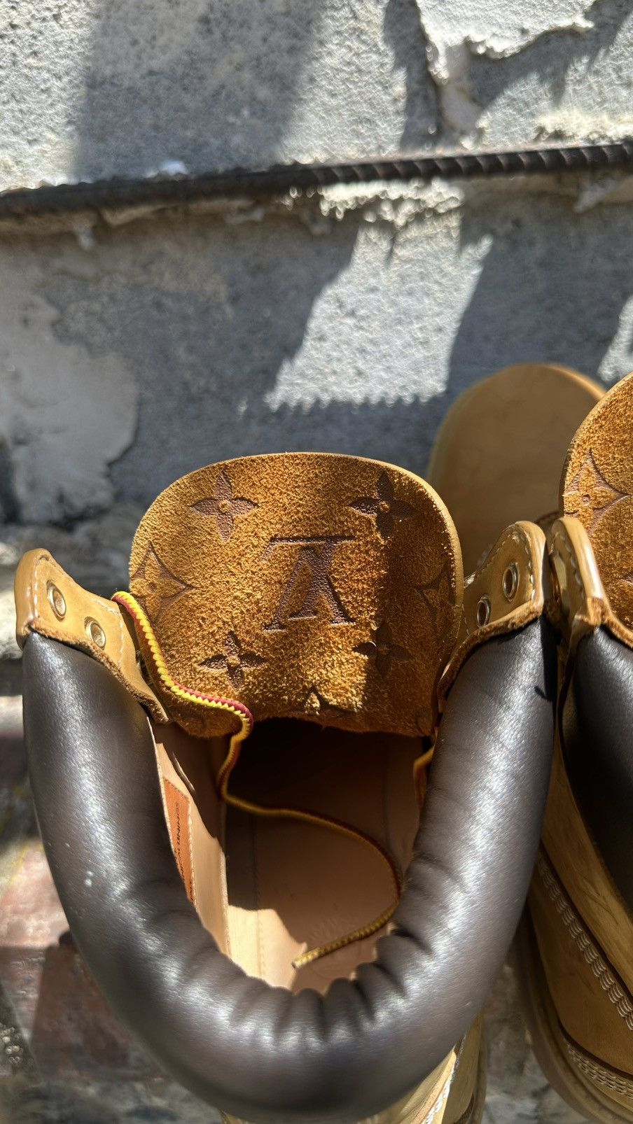 Louis Vuitton × Timberland Louis Vuitton x Timberland “Wheat” Boot Size US 8.5 / EU 41-42 - 10 Thumbnail
