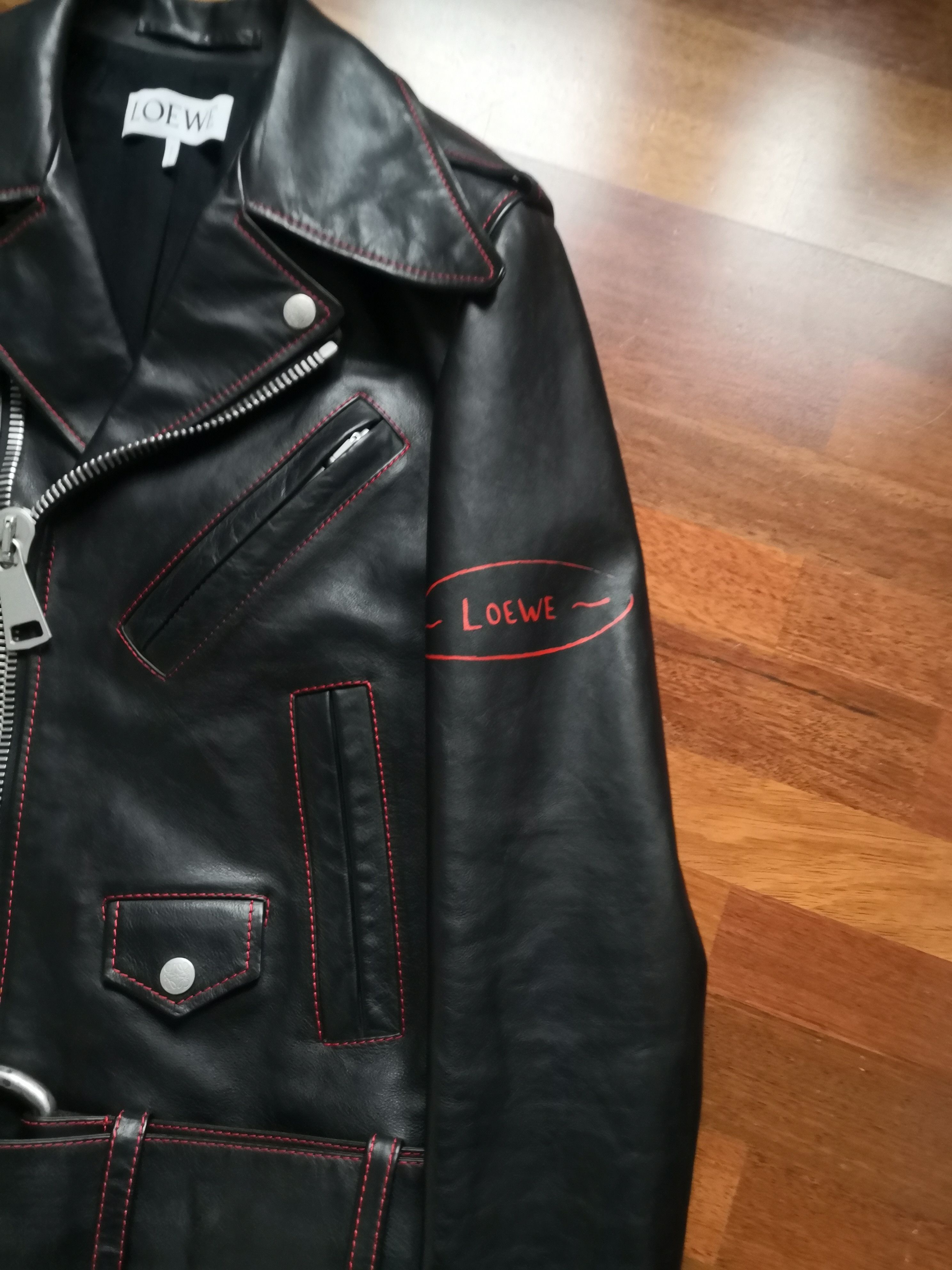 Loewe Rare Loewe William de Morgan Leather Jacket Size US M / EU 48-50 / 2 - 4 Thumbnail