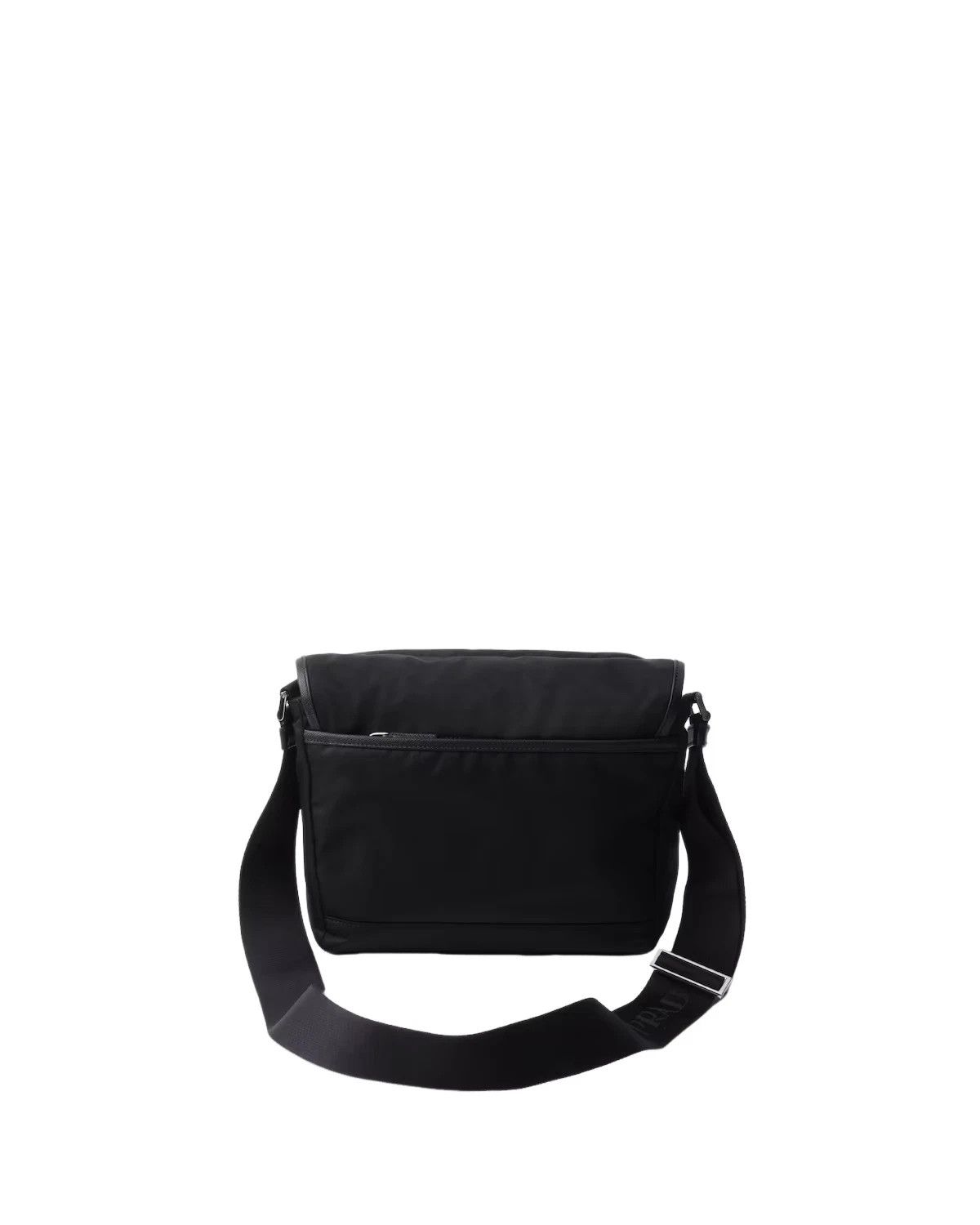 Prada PRADA Black Re-Nylon Saffiano Shoulder Bag Size ONE SIZE - 3 Thumbnail